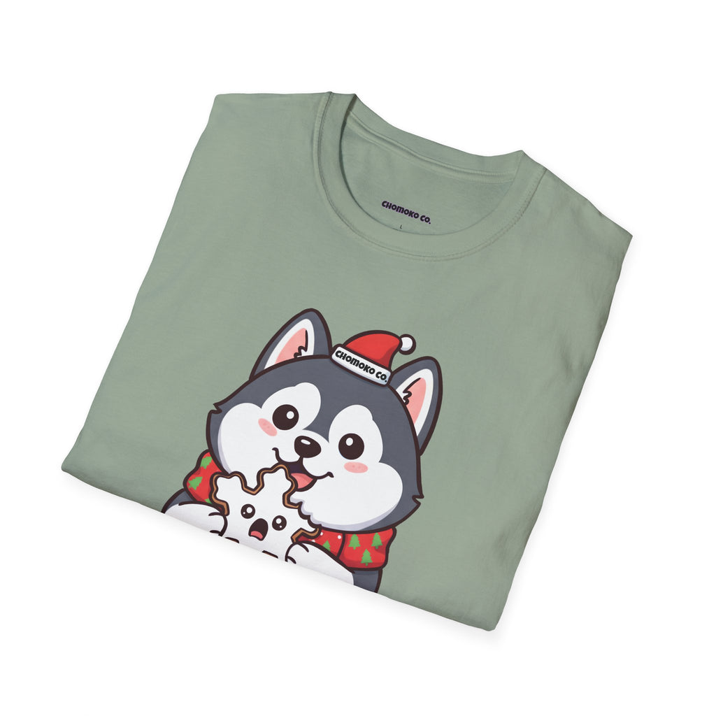 Koda eating Sugar cookies Unisex Softstyle T-Shirt