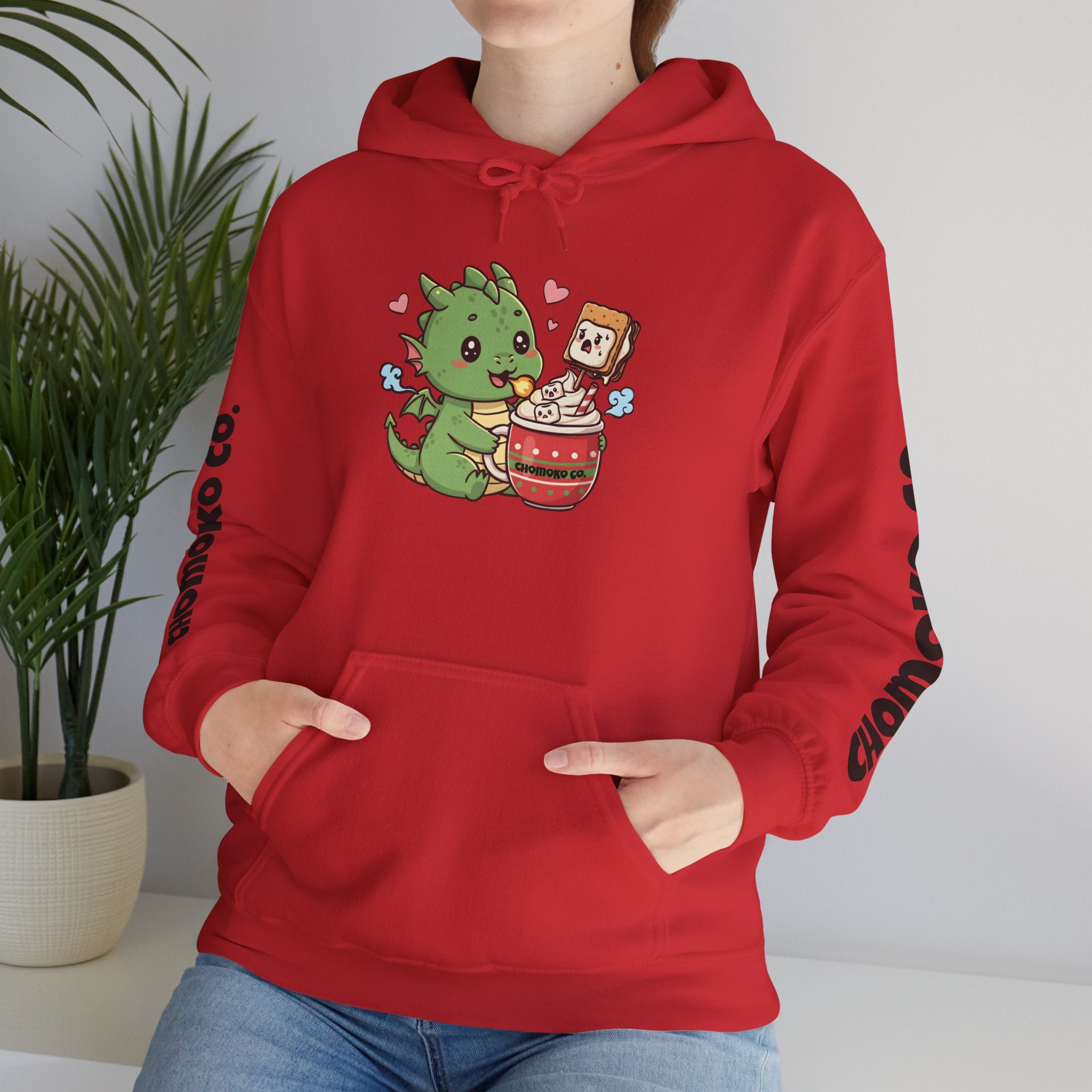 Koda eating Sugar cookies Unisex Heavy Blend™ Hooded Sweatshirt