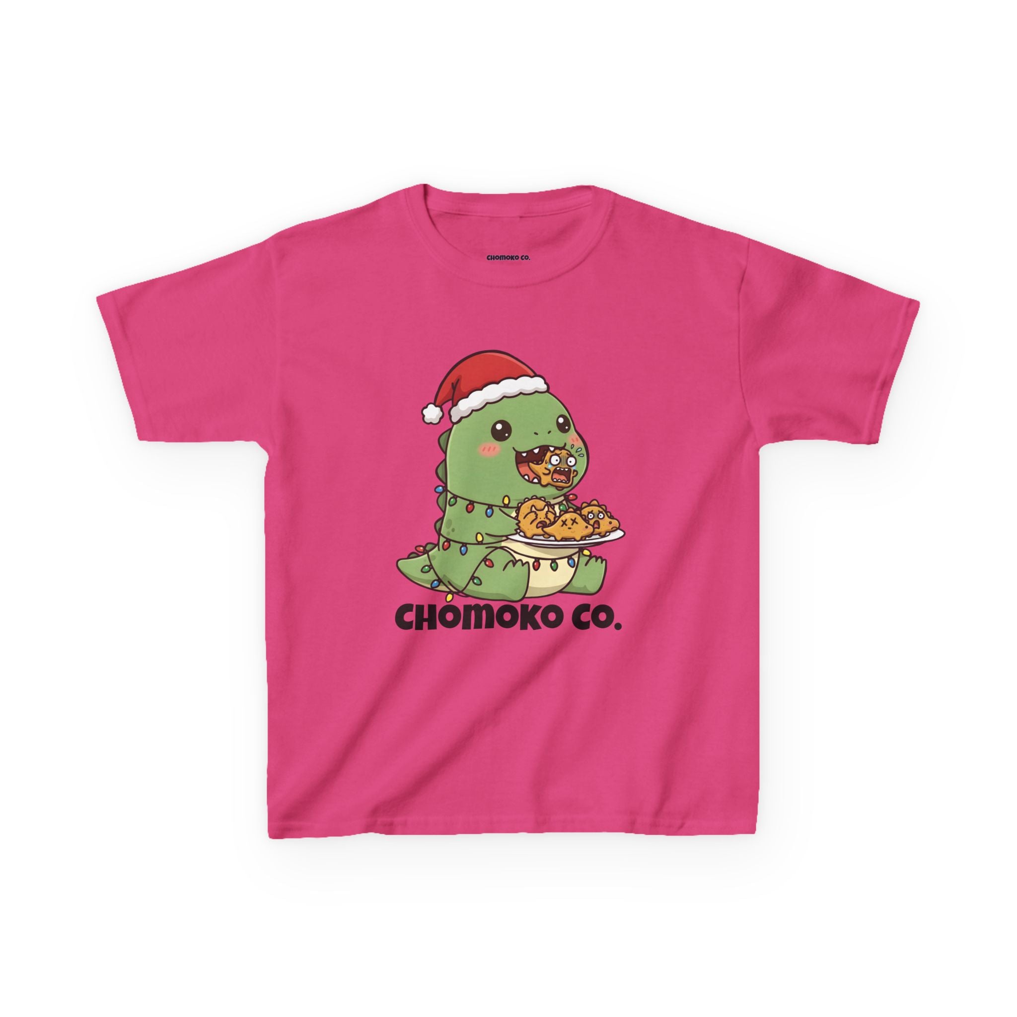Tatsu with Christmas lights Kids Heavy Cotton™ Tee