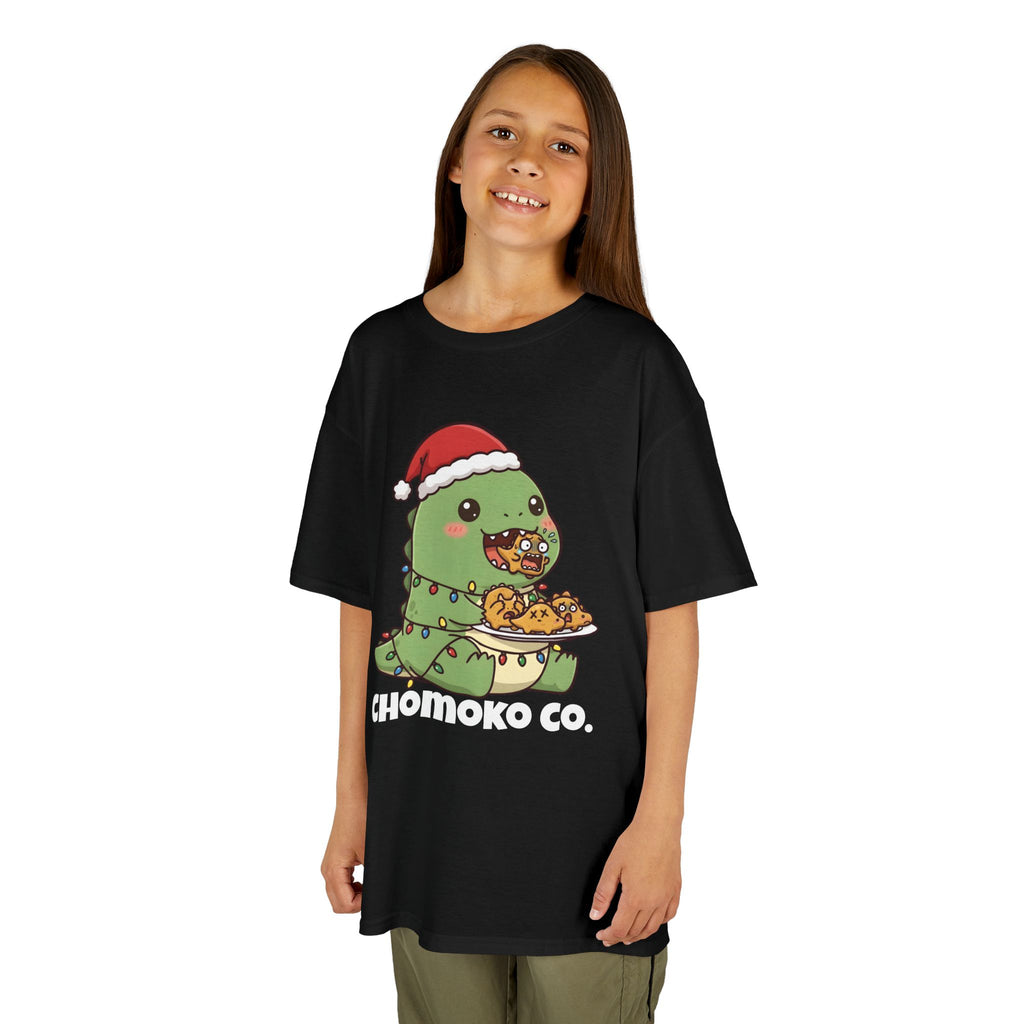 Tatsu with Christmas lights Kids Heavy Cotton™ Tee