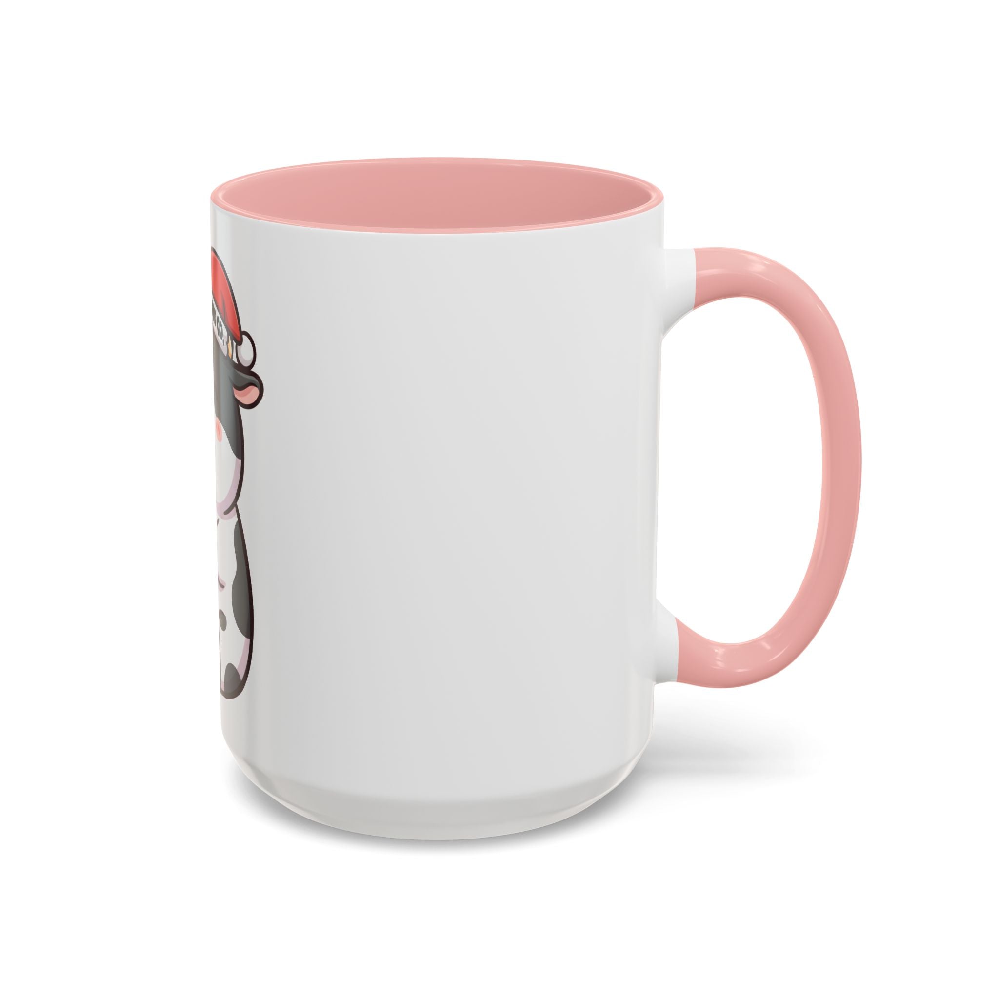 Kolby with Santa hat Accent Coffee Mug (11, 15oz)