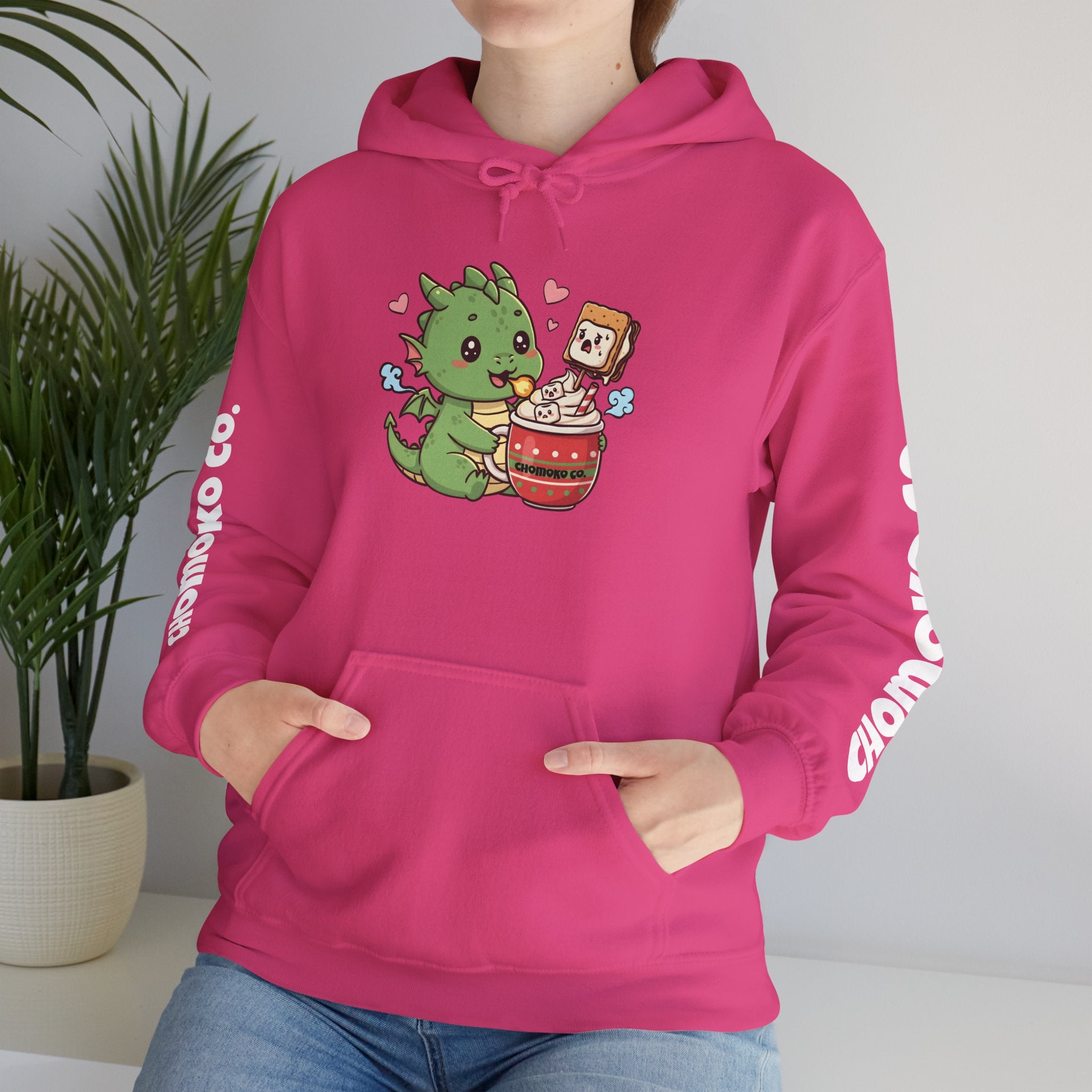 Koda eating Sugar cookies Unisex Heavy Blend™ Hooded Sweatshirt