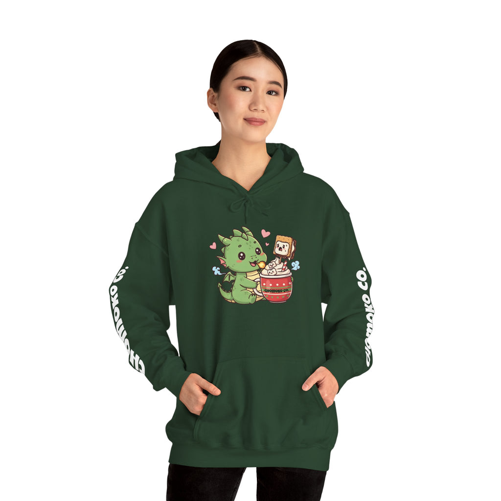 Koda eating Sugar cookies Unisex Heavy Blend™ Hooded Sweatshirt