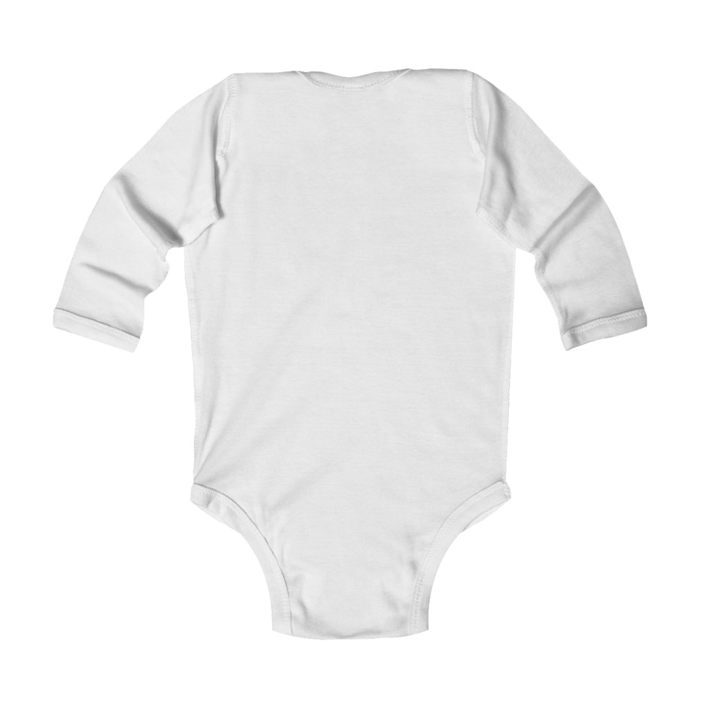 Bashi in an elf costume Infant Long Sleeve Bodysuit