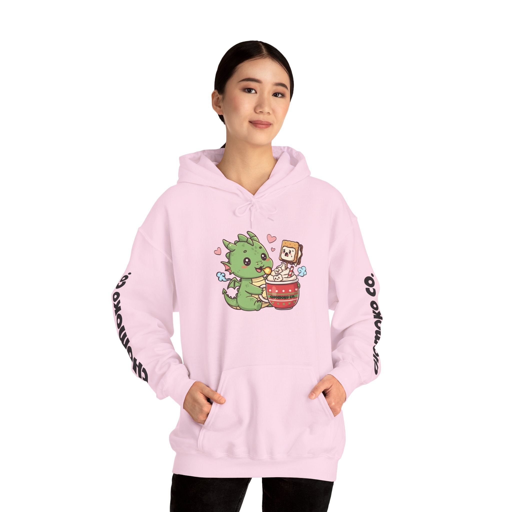 Koda eating Sugar cookies Unisex Heavy Blend™ Hooded Sweatshirt