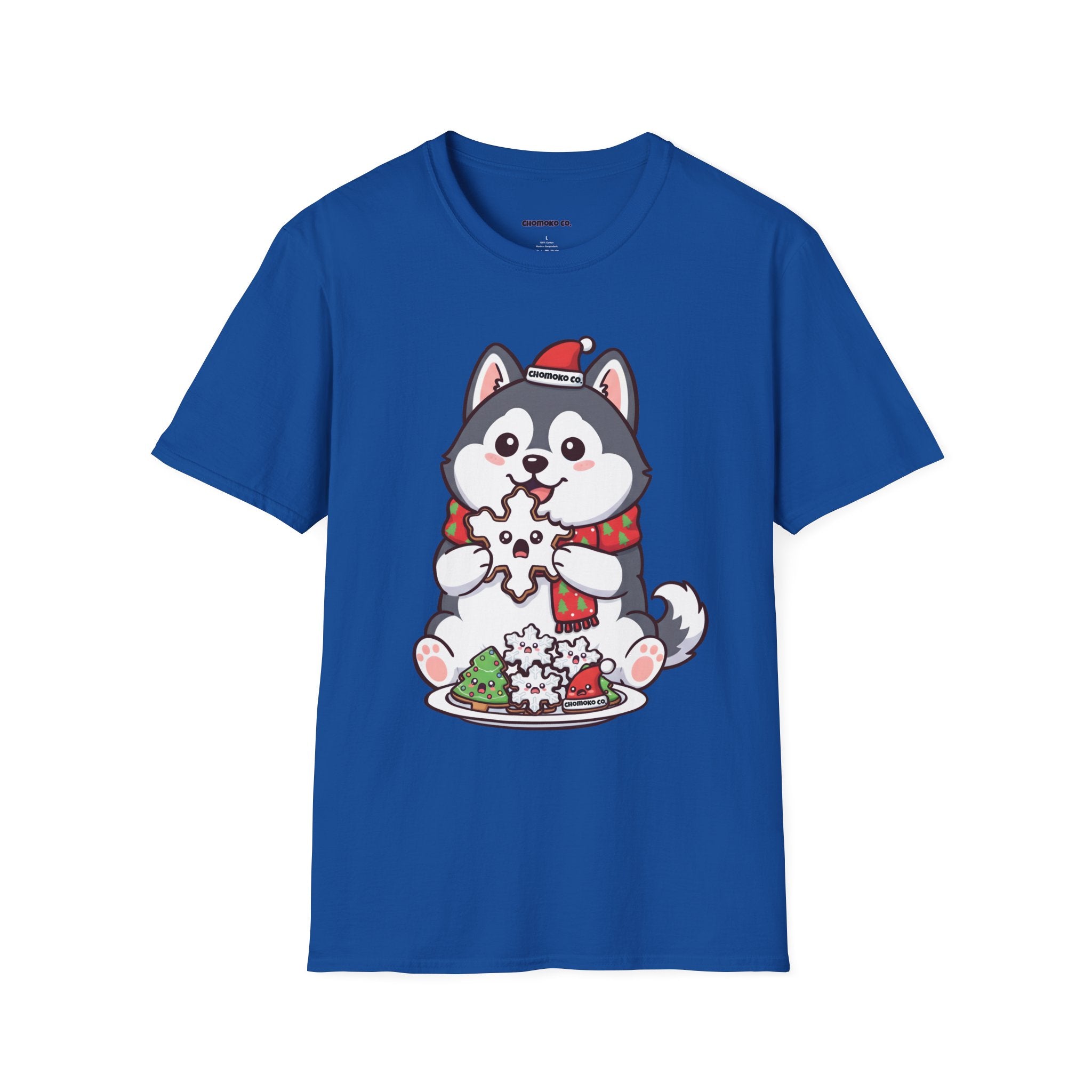 Koda eating Sugar cookies Unisex Softstyle T-Shirt