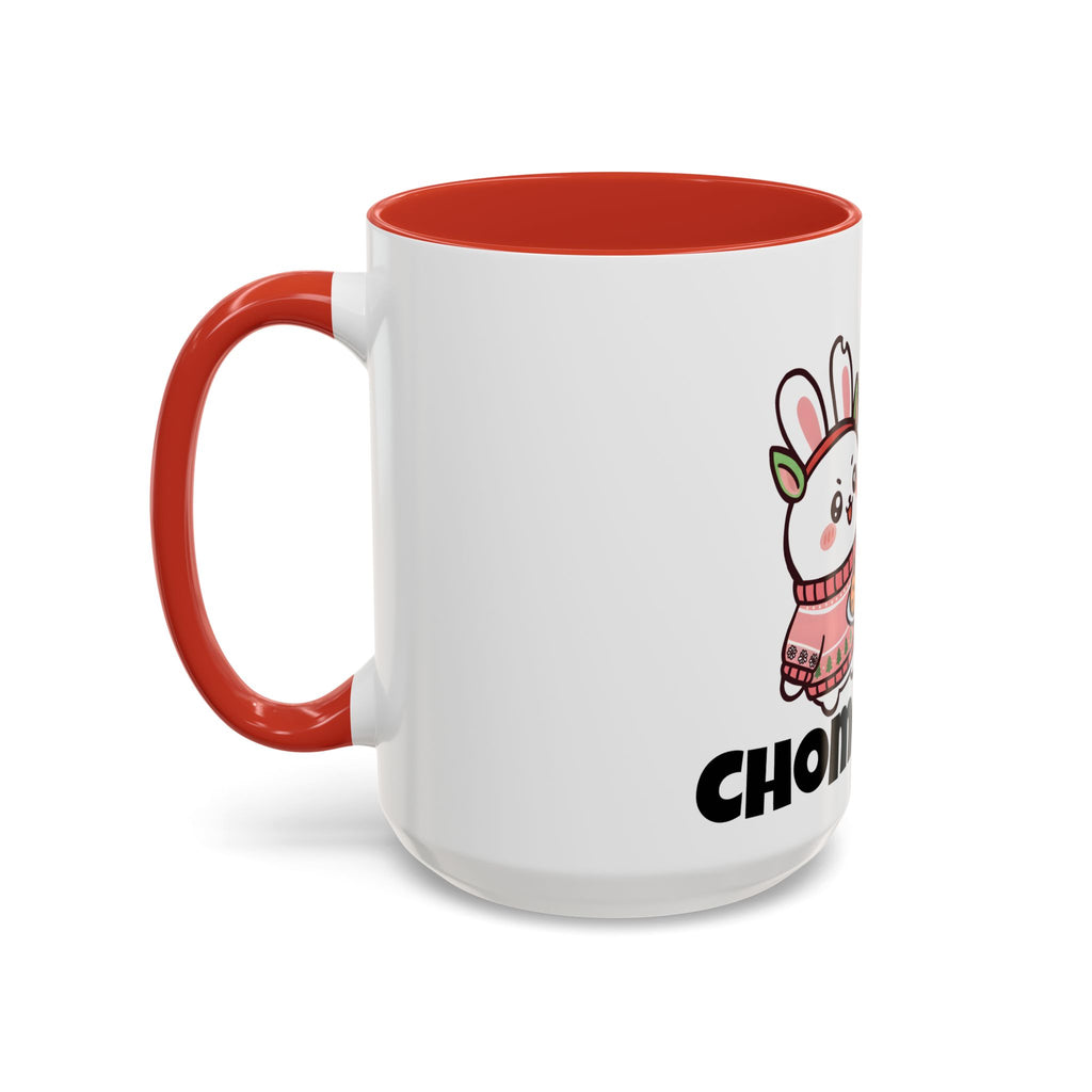 Chomoko and santa Oji Accent Coffee Mug (11, 15oz)