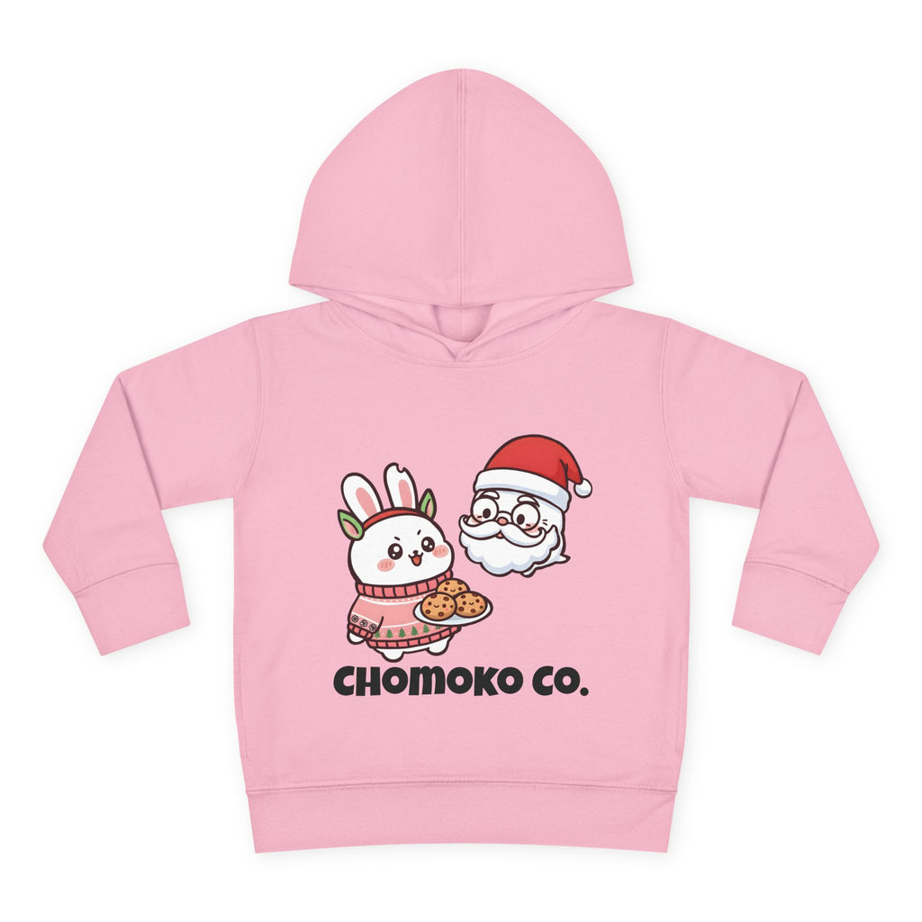 Chomoko and Santa Oji Toddler Pullover Fleece Hoodie