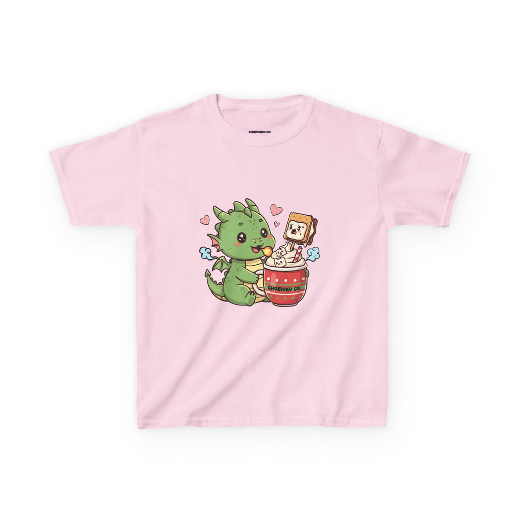 Rinzu drinking Hot chocolate Kids Heavy Cotton™ Tee