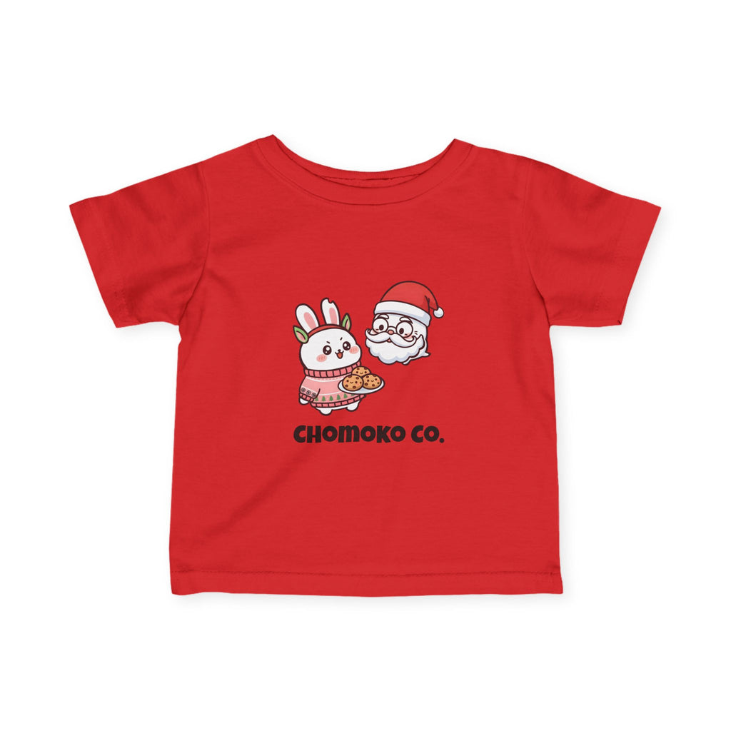 Chomoko and santa Oji Infant Fine Jersey Tee