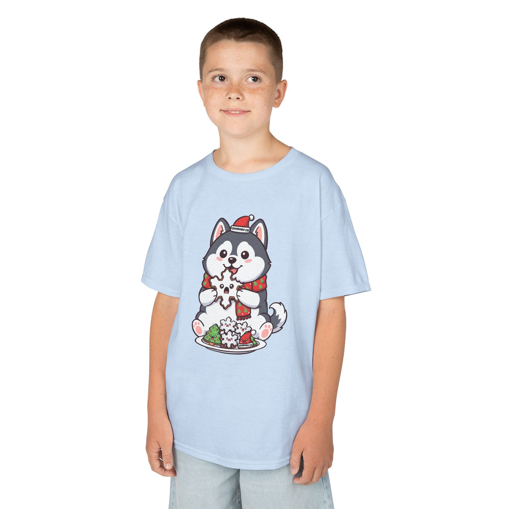 Koda eating Sugar cookies Kids Heavy Cotton™ Tee