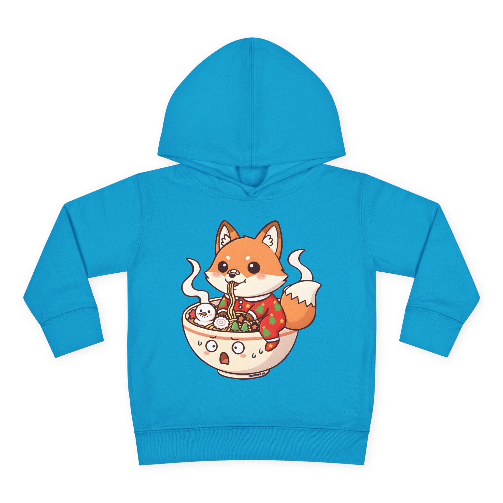 Sumi in Christmas pajamas Toddler Pullover Fleece Hoodie