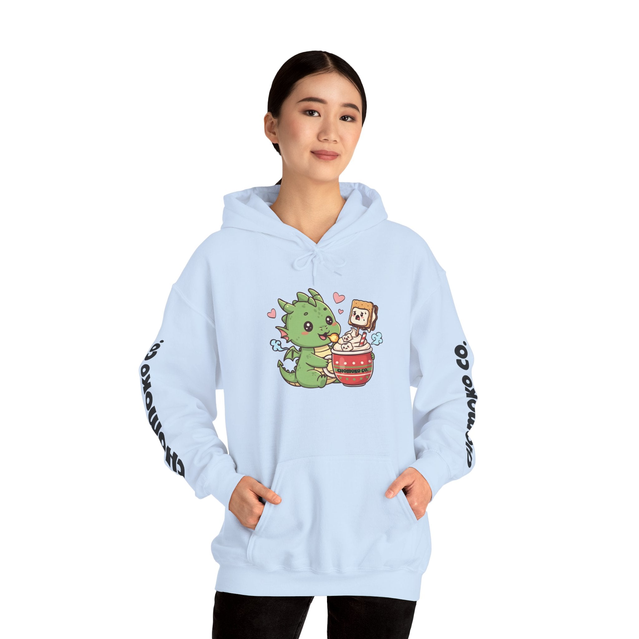 Koda eating Sugar cookies Unisex Heavy Blend™ Hooded Sweatshirt