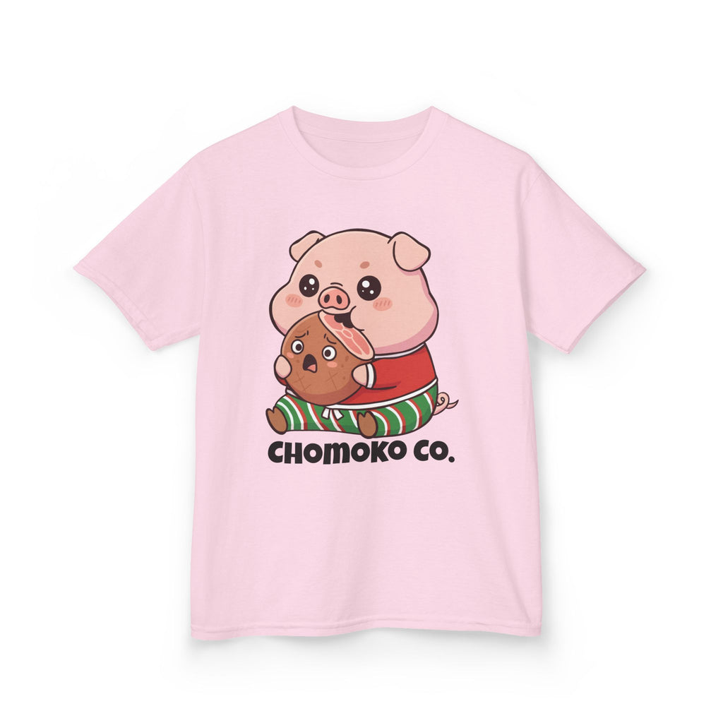 Okui in Christmas pajamas Kids Heavy Cotton™ Tee