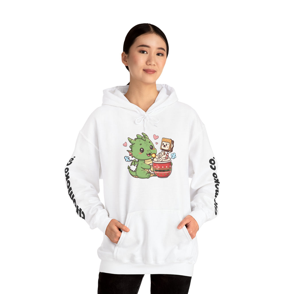 Koda eating Sugar cookies Unisex Heavy Blend™ Hooded Sweatshirt