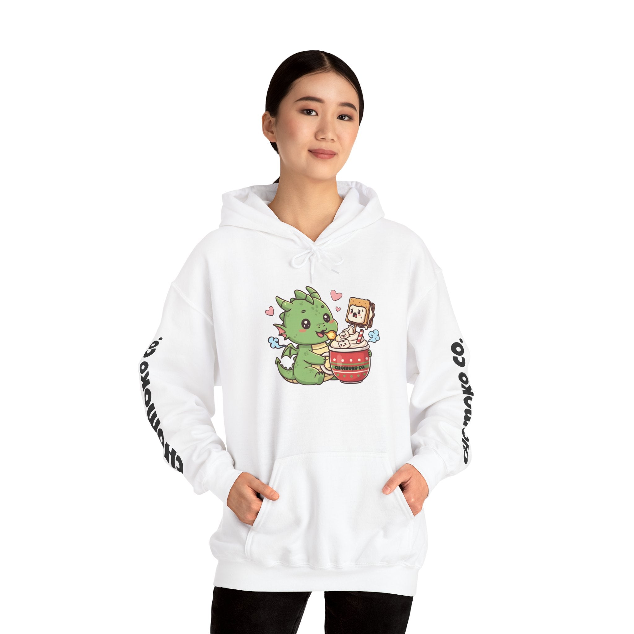 Koda eating Sugar cookies Unisex Heavy Blend™ Hooded Sweatshirt