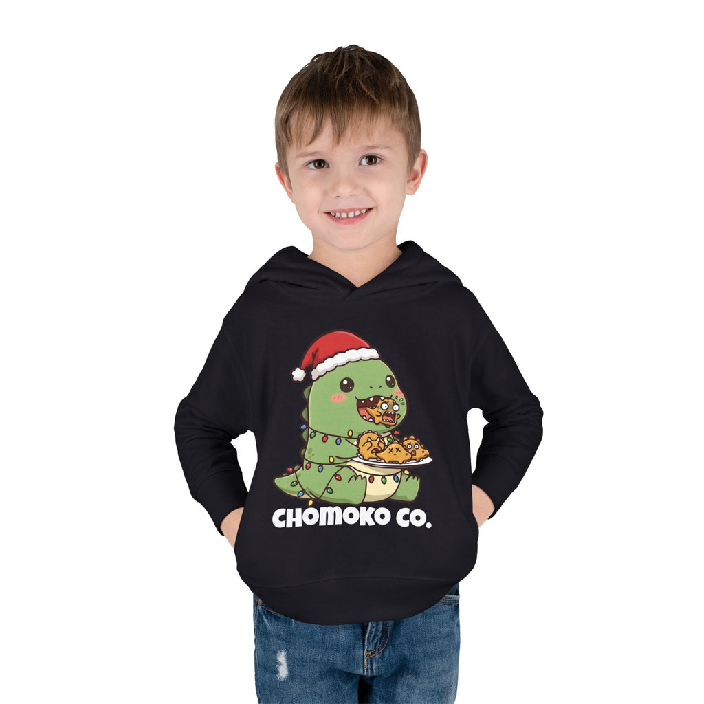 Tatsu with Christmas lights Toddler Pullover Fleece Hoodie