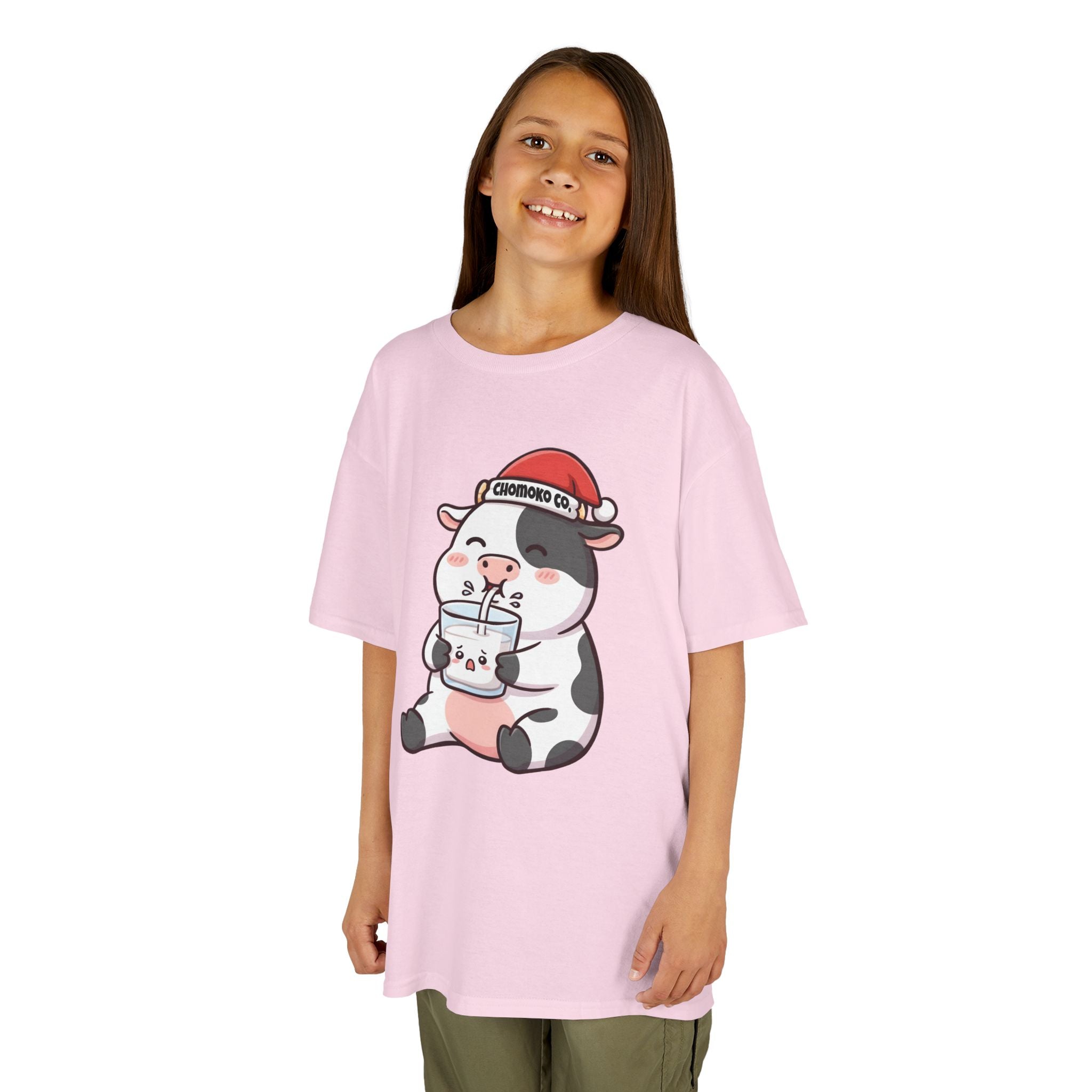 Kolby with Santa hat Kids Heavy Cotton™ Tee