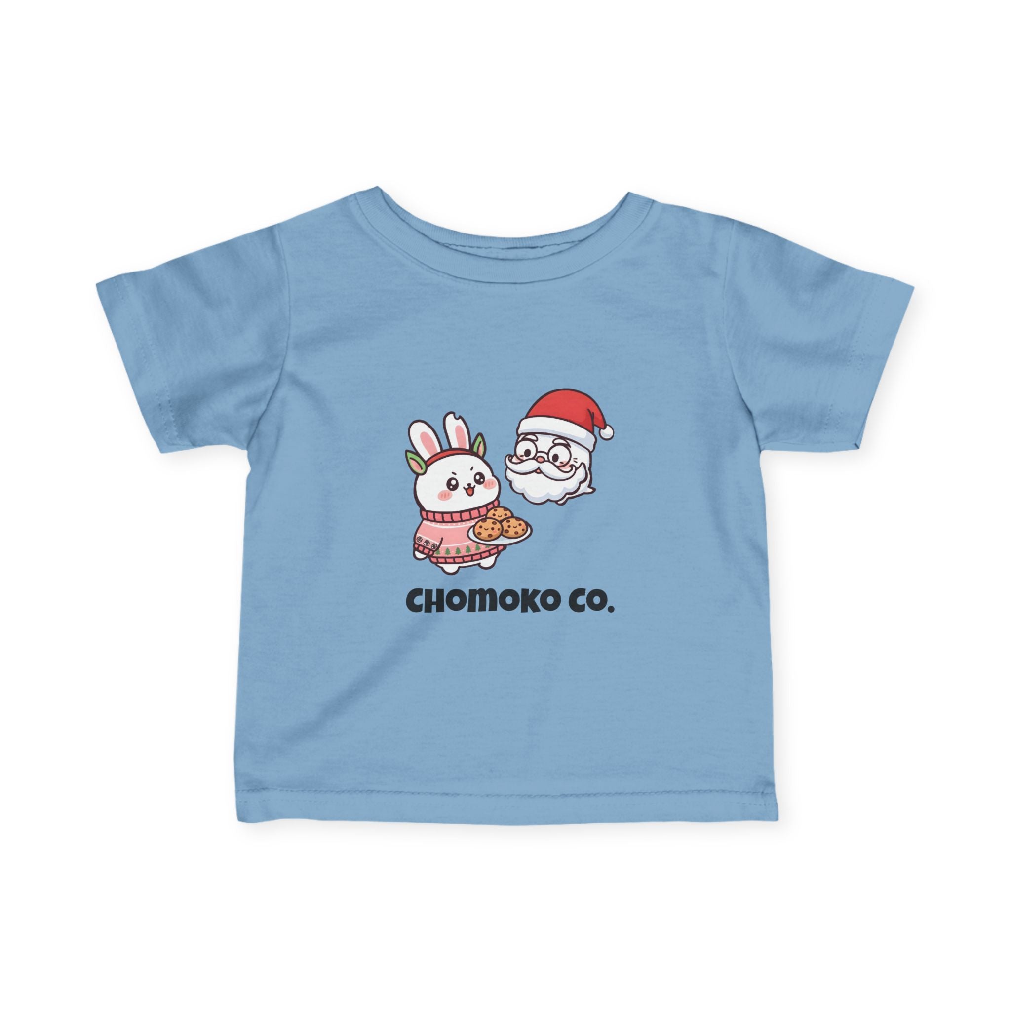 Chomoko and santa Oji Infant Fine Jersey Tee