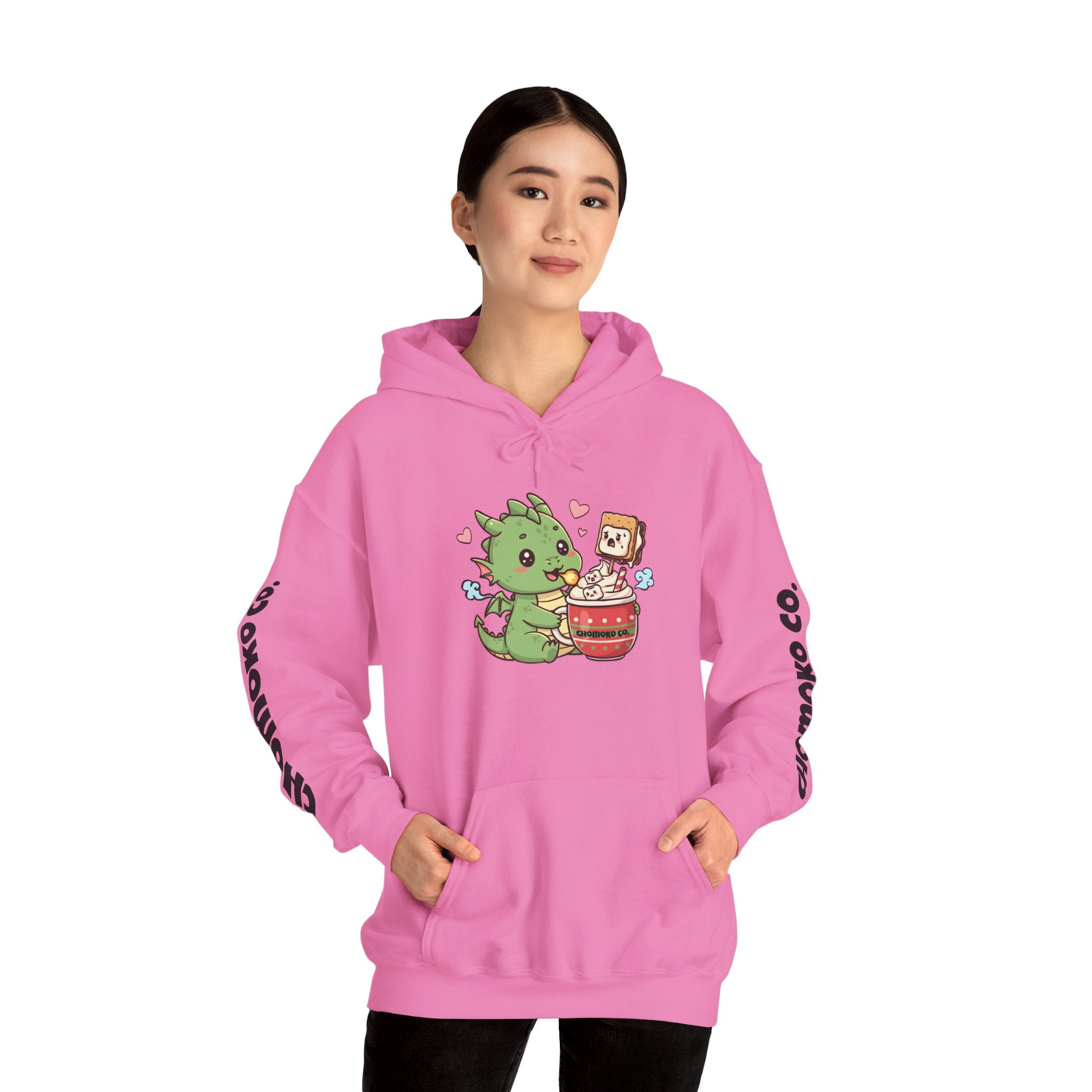 Koda eating Sugar cookies Unisex Heavy Blend™ Hooded Sweatshirt