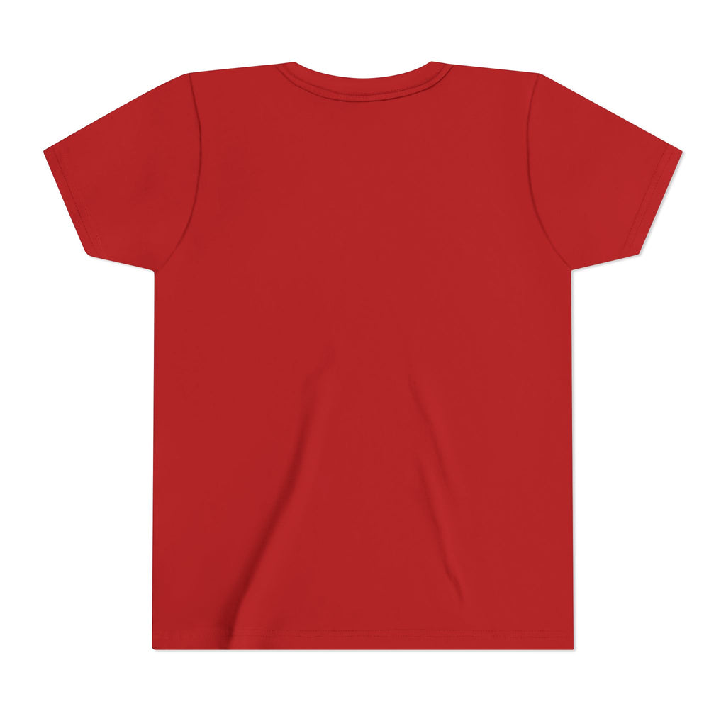 Kolby with Santa hat Youth Short Sleeve Tee