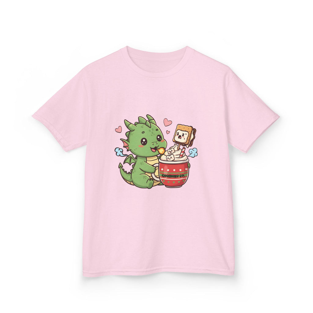 Rinzu drinking Hot chocolate Kids Heavy Cotton™ Tee