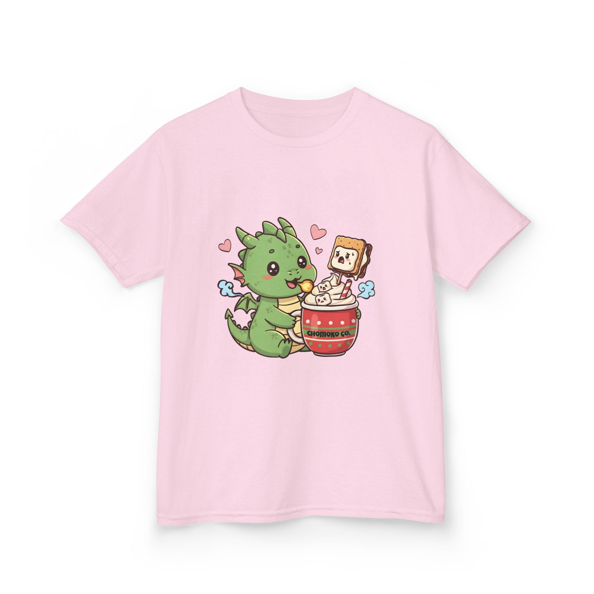 Rinzu drinking Hot chocolate Kids Heavy Cotton™ Tee