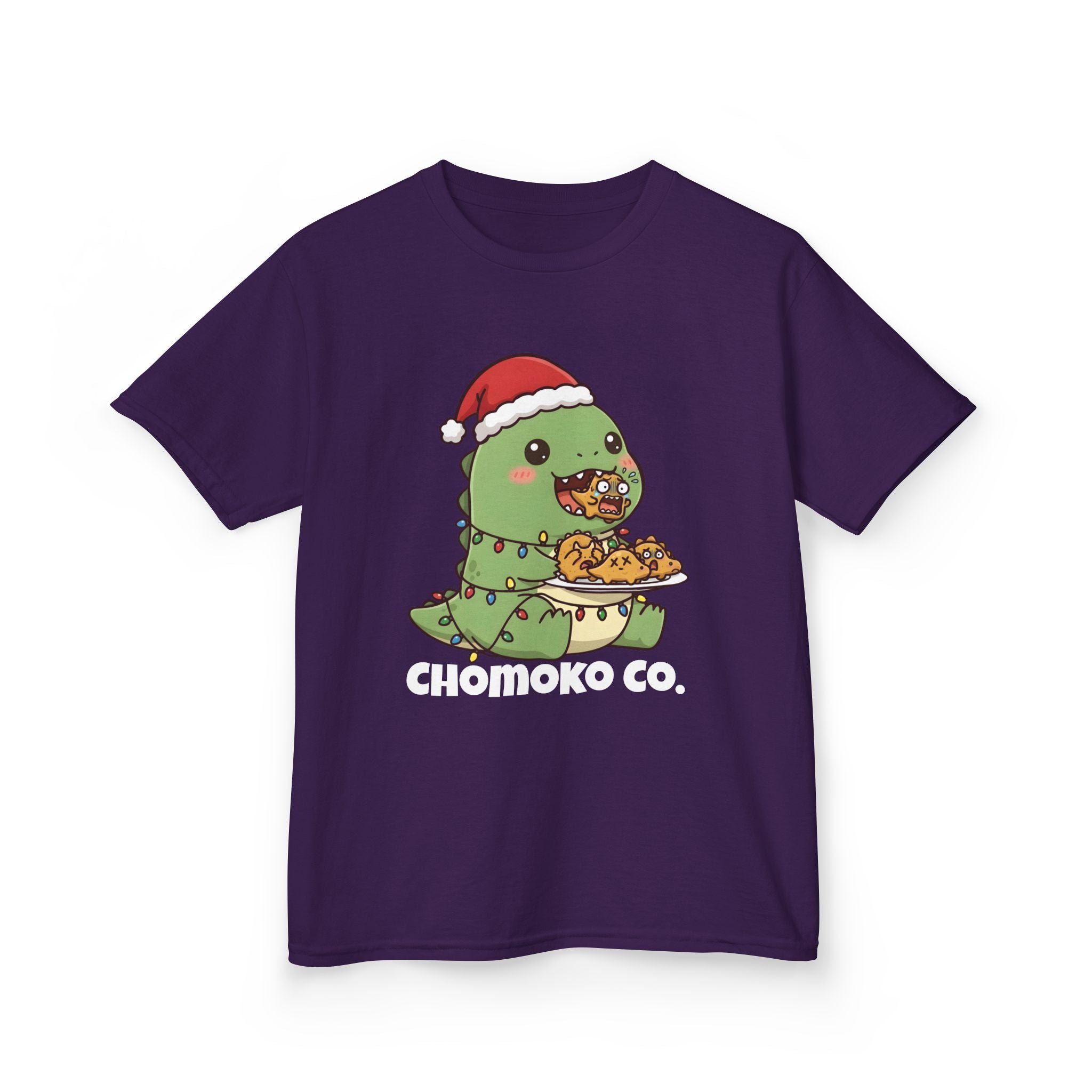Tatsu with Christmas lights Kids Heavy Cotton™ Tee