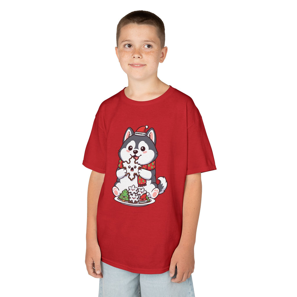 Koda eating Sugar cookies Kids Heavy Cotton™ Tee