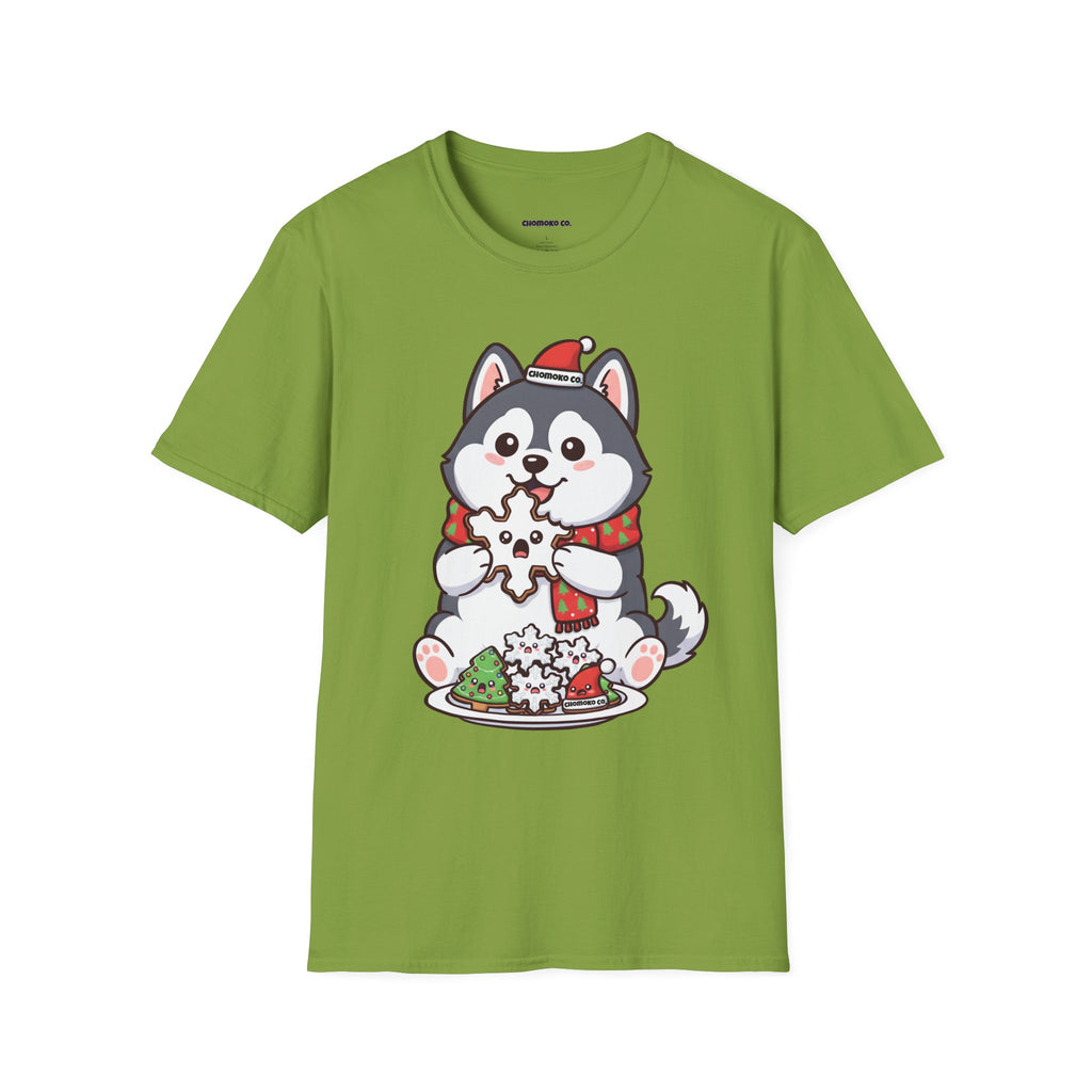 Koda eating Sugar cookies Unisex Softstyle T-Shirt