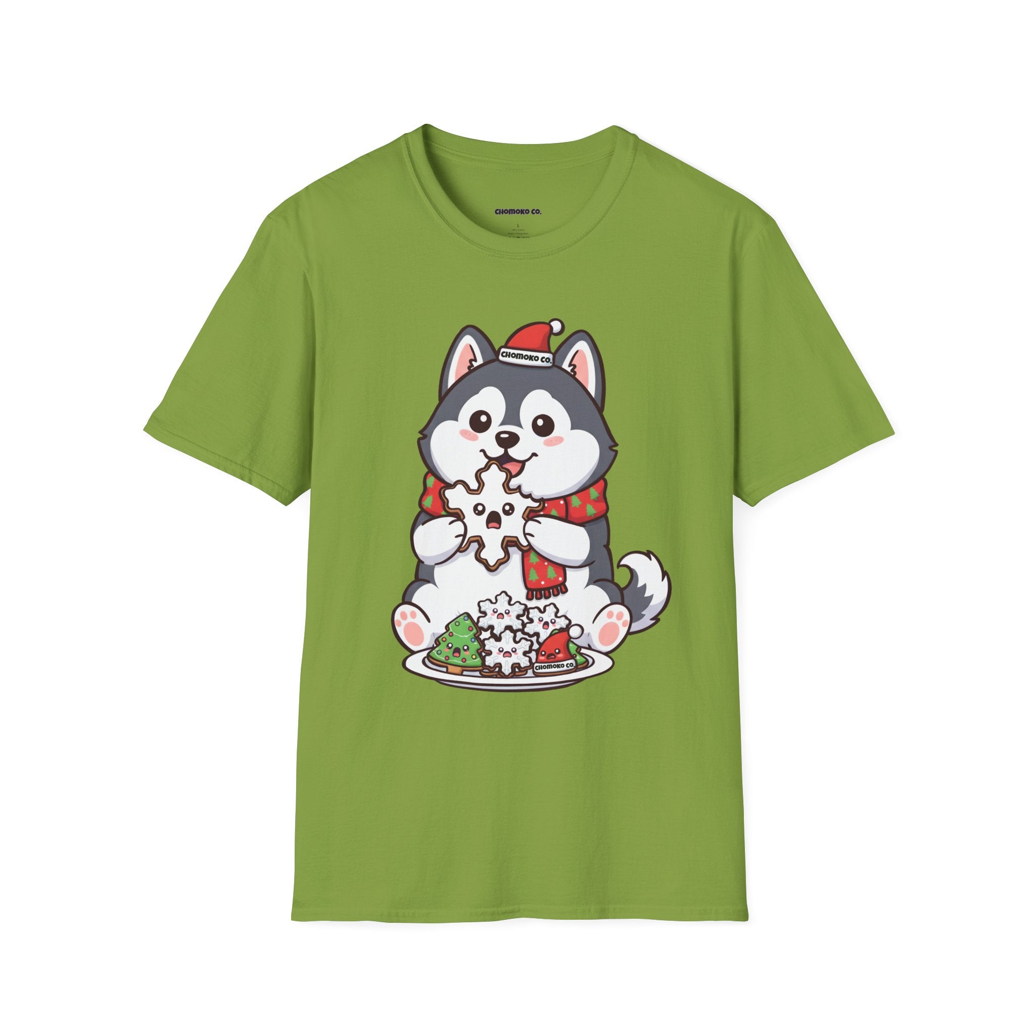 Koda eating Sugar cookies Unisex Softstyle T-Shirt