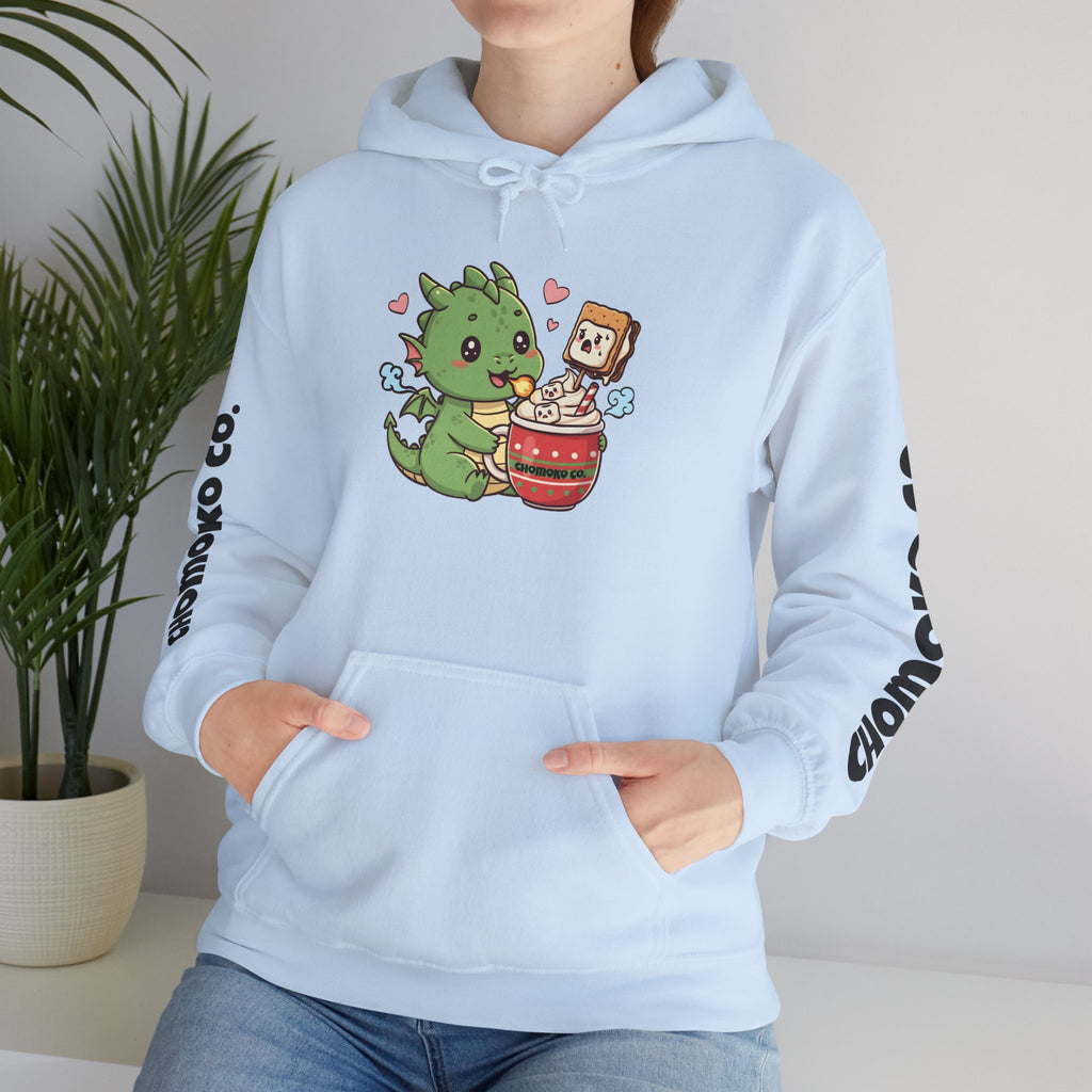 Koda eating Sugar cookies Unisex Heavy Blend™ Hooded Sweatshirt
