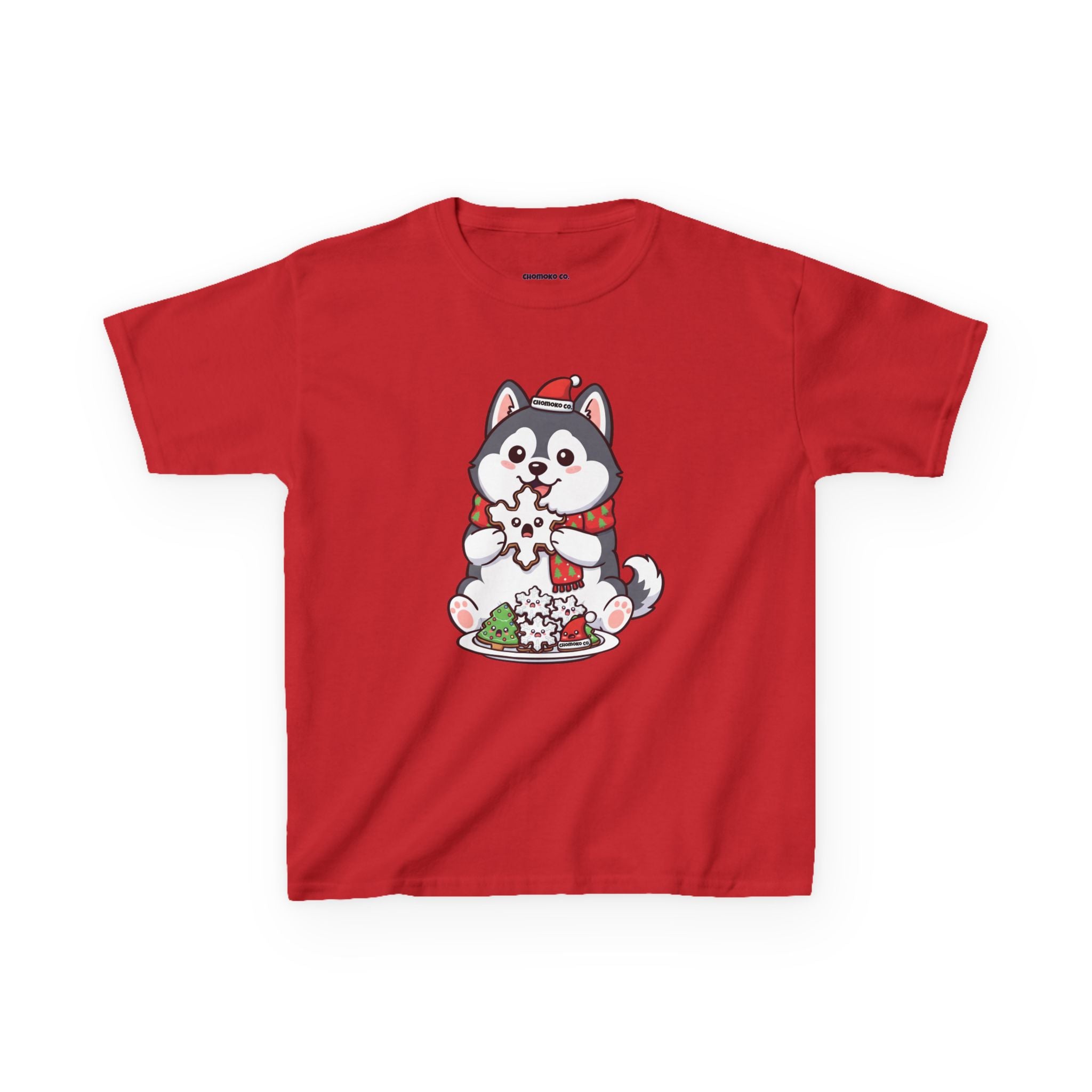 Koda eating Sugar cookies Kids Heavy Cotton™ Tee