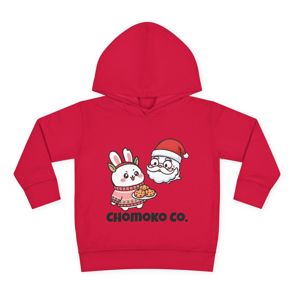 Chomoko and Santa Oji Toddler Pullover Fleece Hoodie