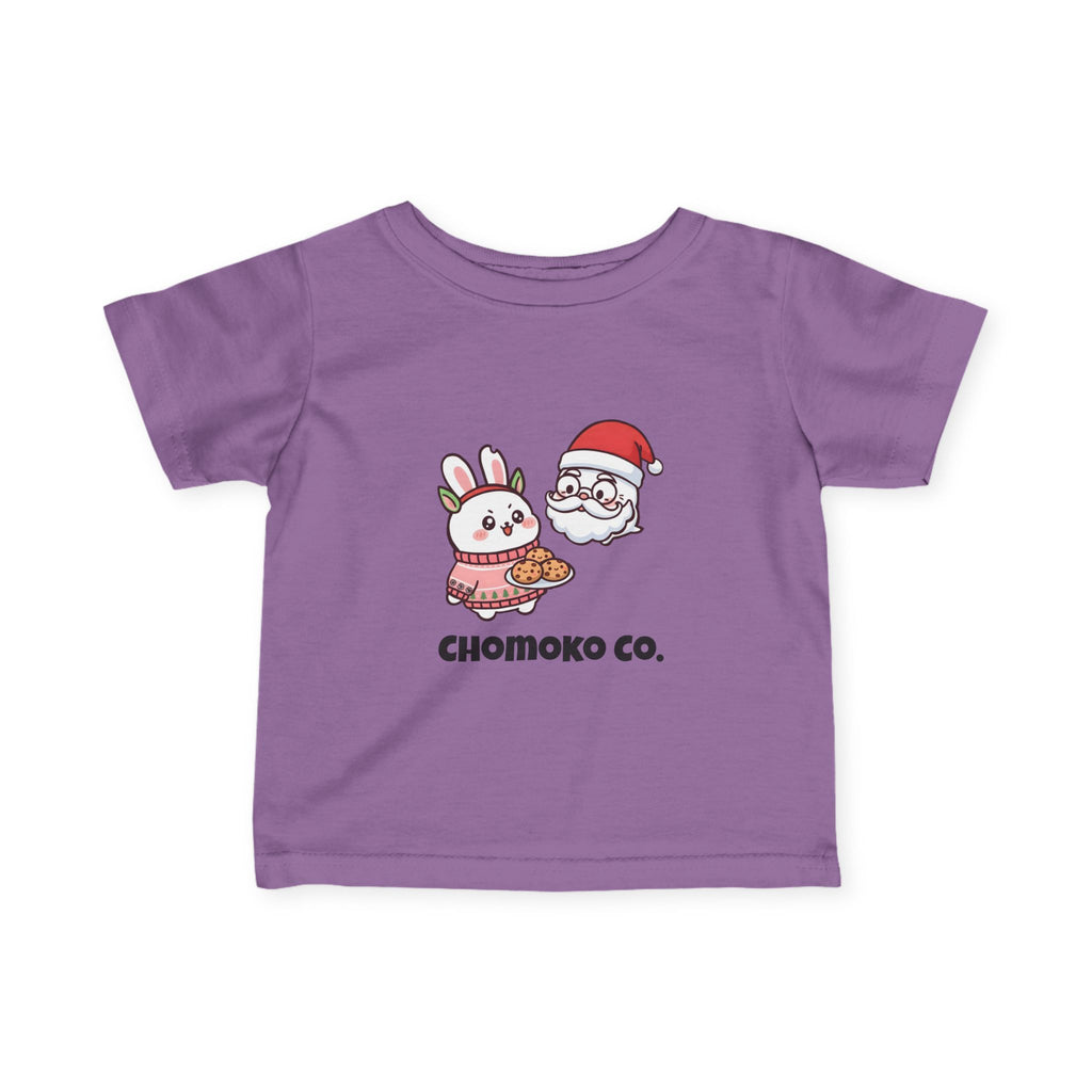 Chomoko and santa Oji Infant Fine Jersey Tee