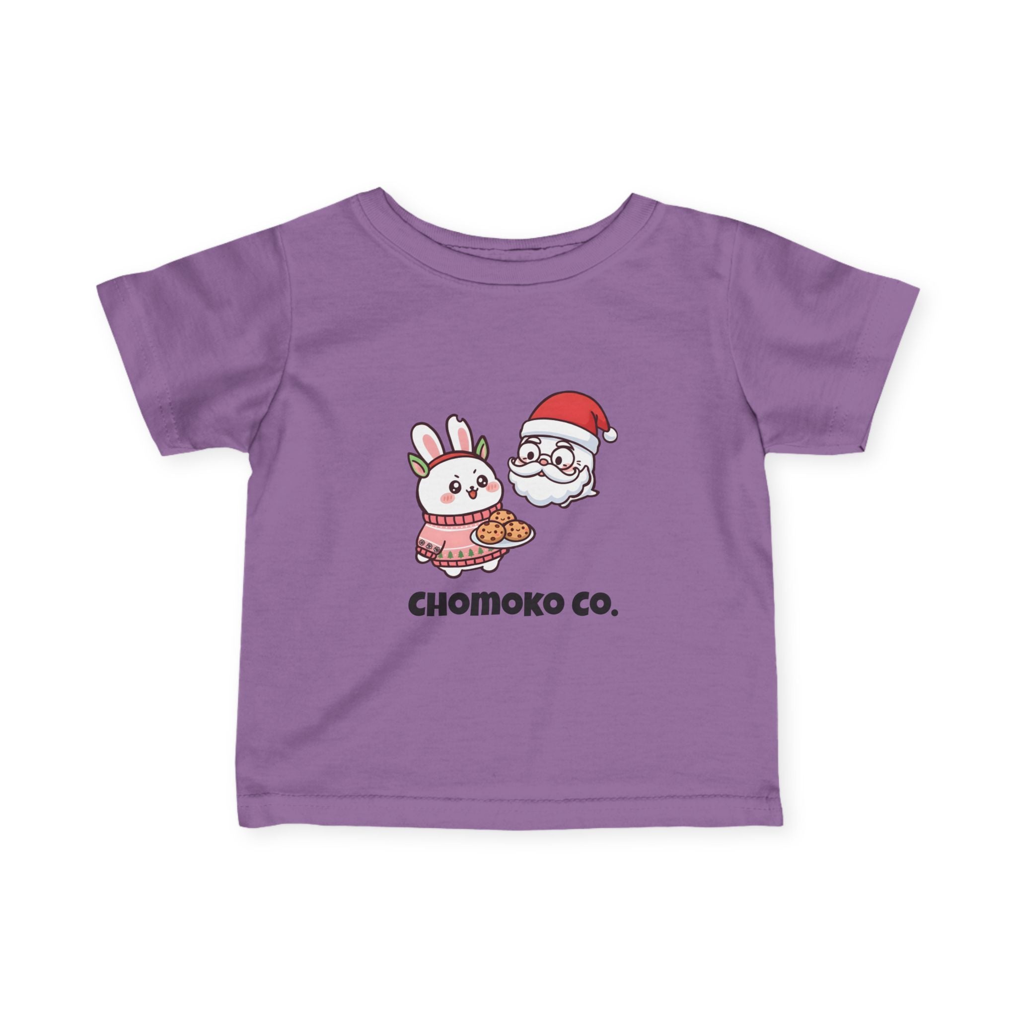 Chomoko and santa Oji Infant Fine Jersey Tee