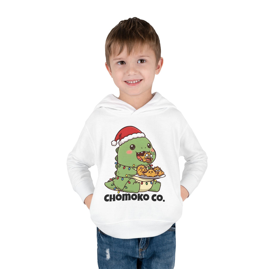 Tatsu with Christmas lights Toddler Pullover Fleece Hoodie