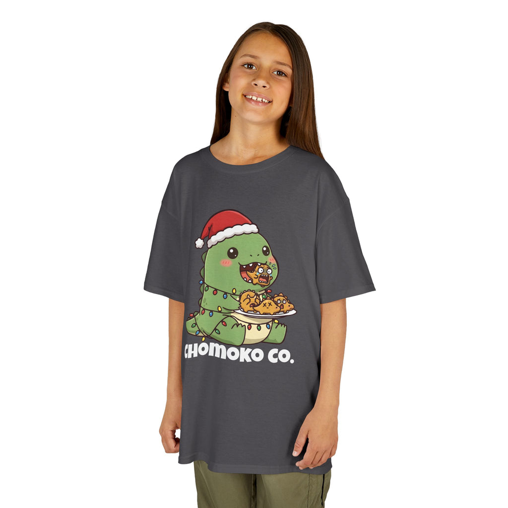 Tatsu with Christmas lights Kids Heavy Cotton™ Tee
