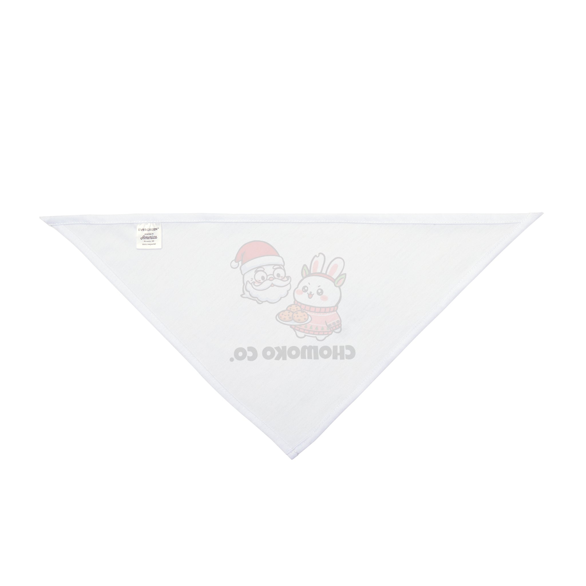 Chomoko and Santa Oji Pet Bandana