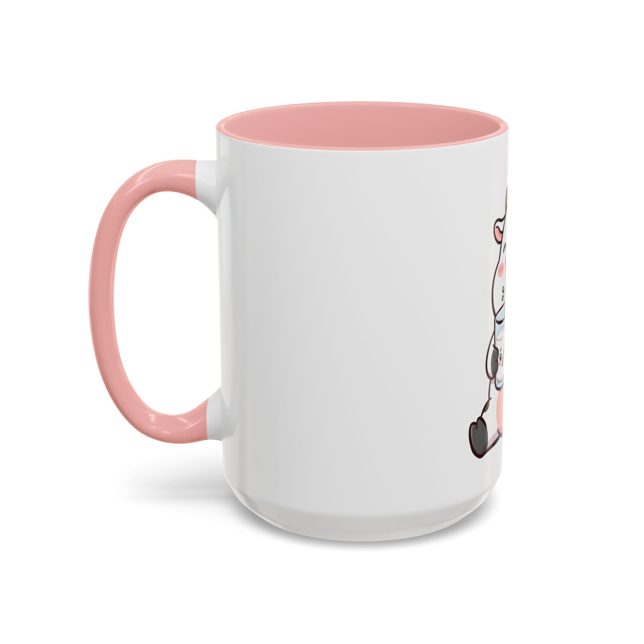 Kolby with Santa hat Accent Coffee Mug (11, 15oz)