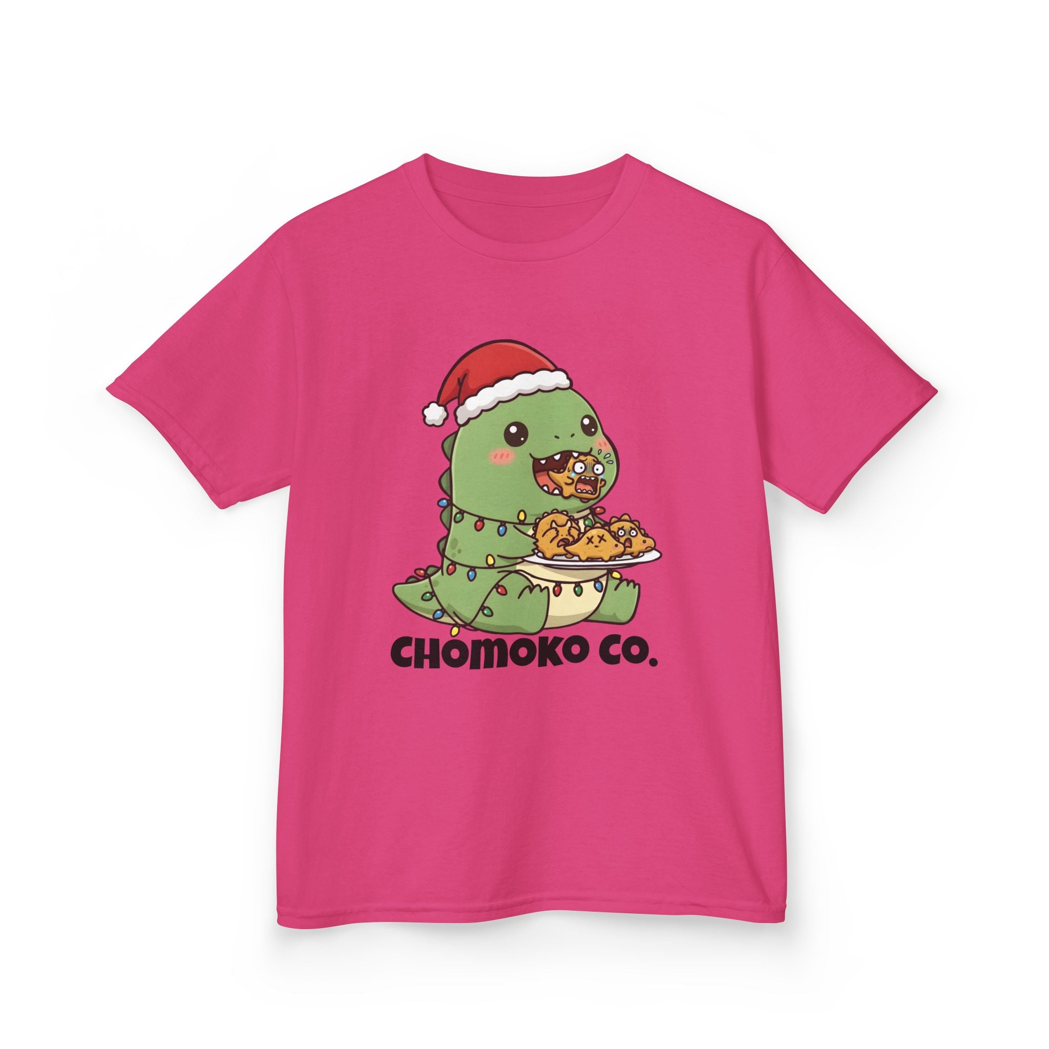 Tatsu with Christmas lights Kids Heavy Cotton™ Tee