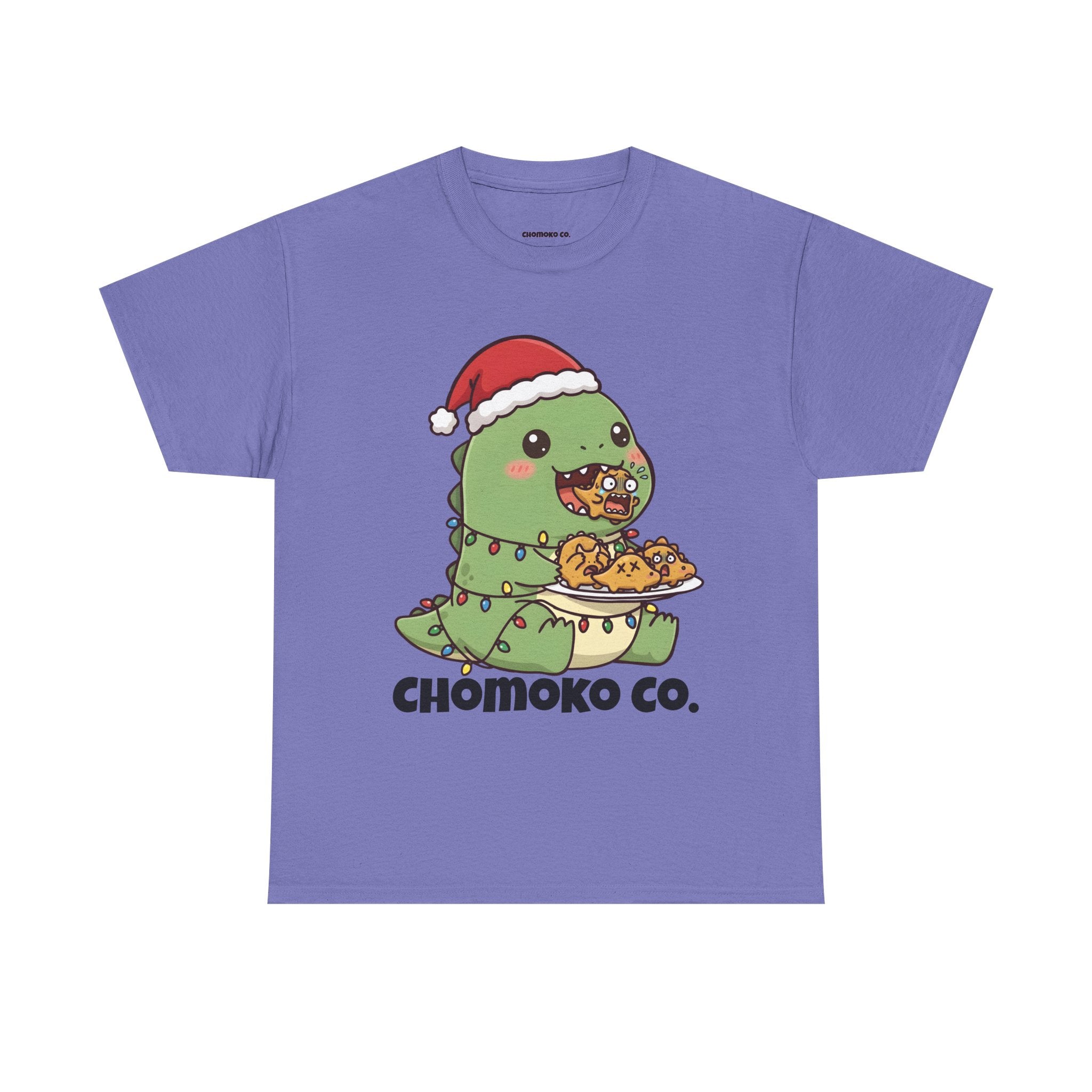 Tatsu with Christmas lights Sharing Tee | Christmas Cute Holiday Shirt