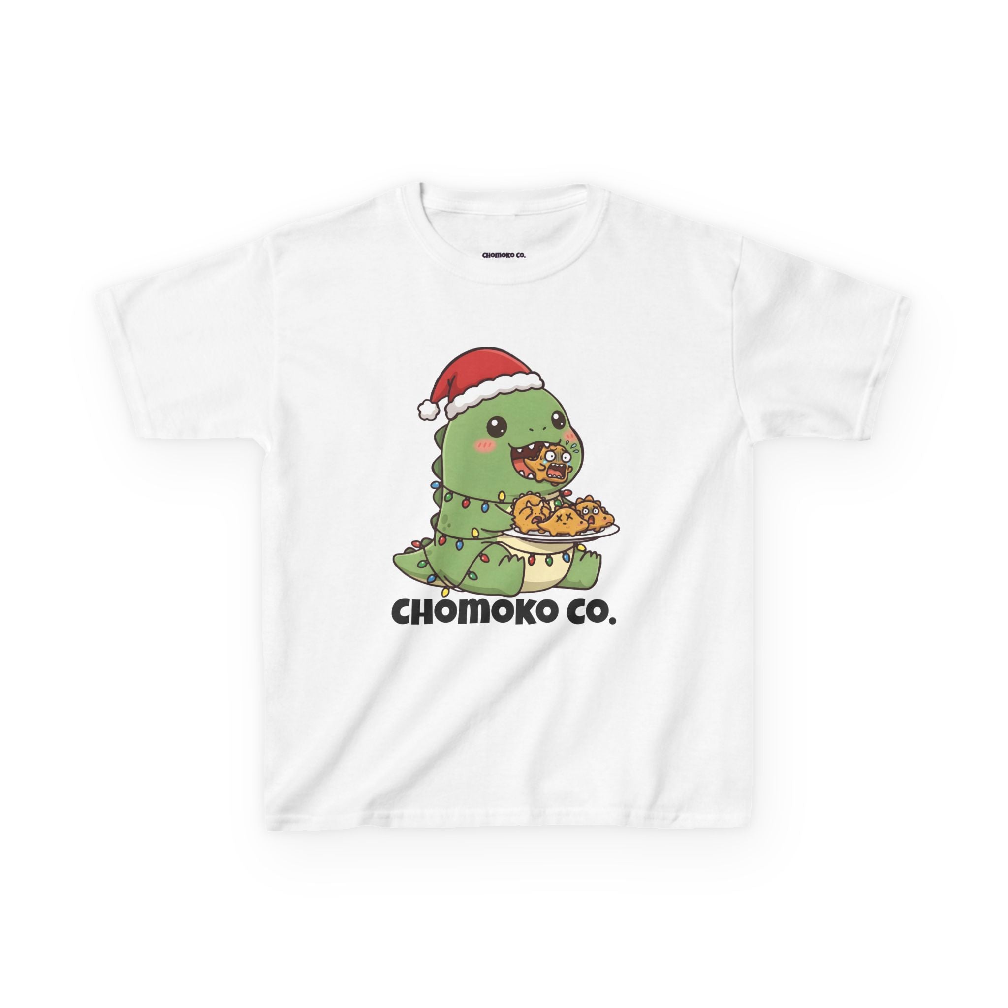 Tatsu with Christmas lights Kids Heavy Cotton™ Tee