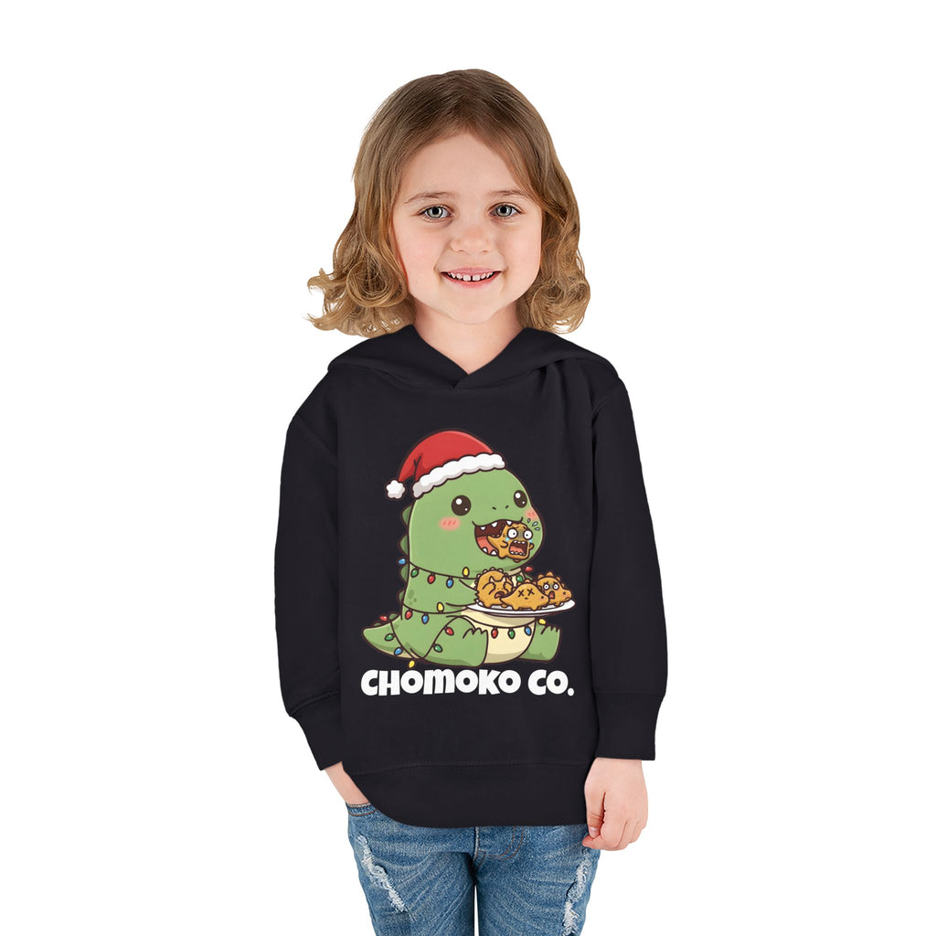 Tatsu with Christmas lights Toddler Pullover Fleece Hoodie
