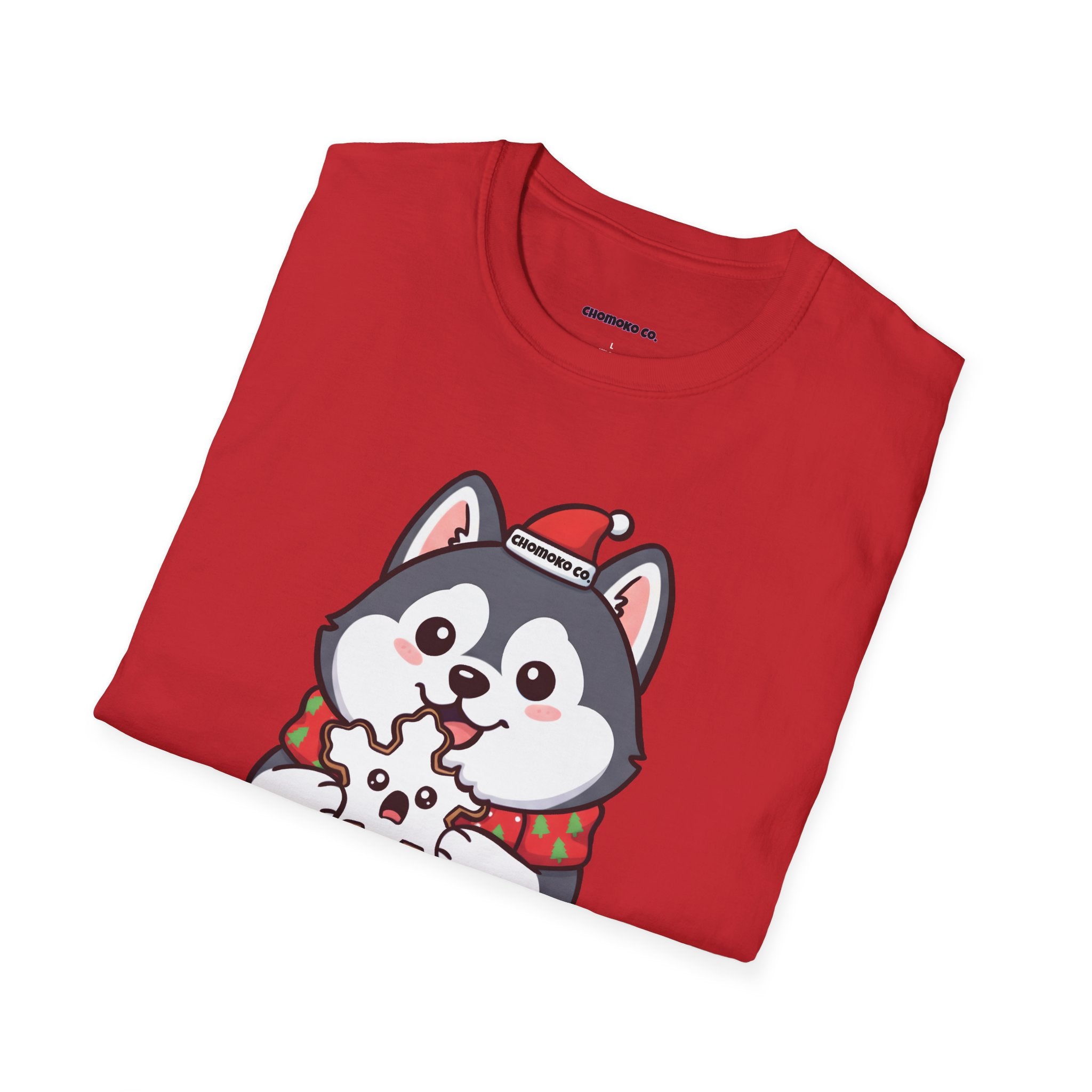 Koda eating Sugar cookies Unisex Softstyle T-Shirt