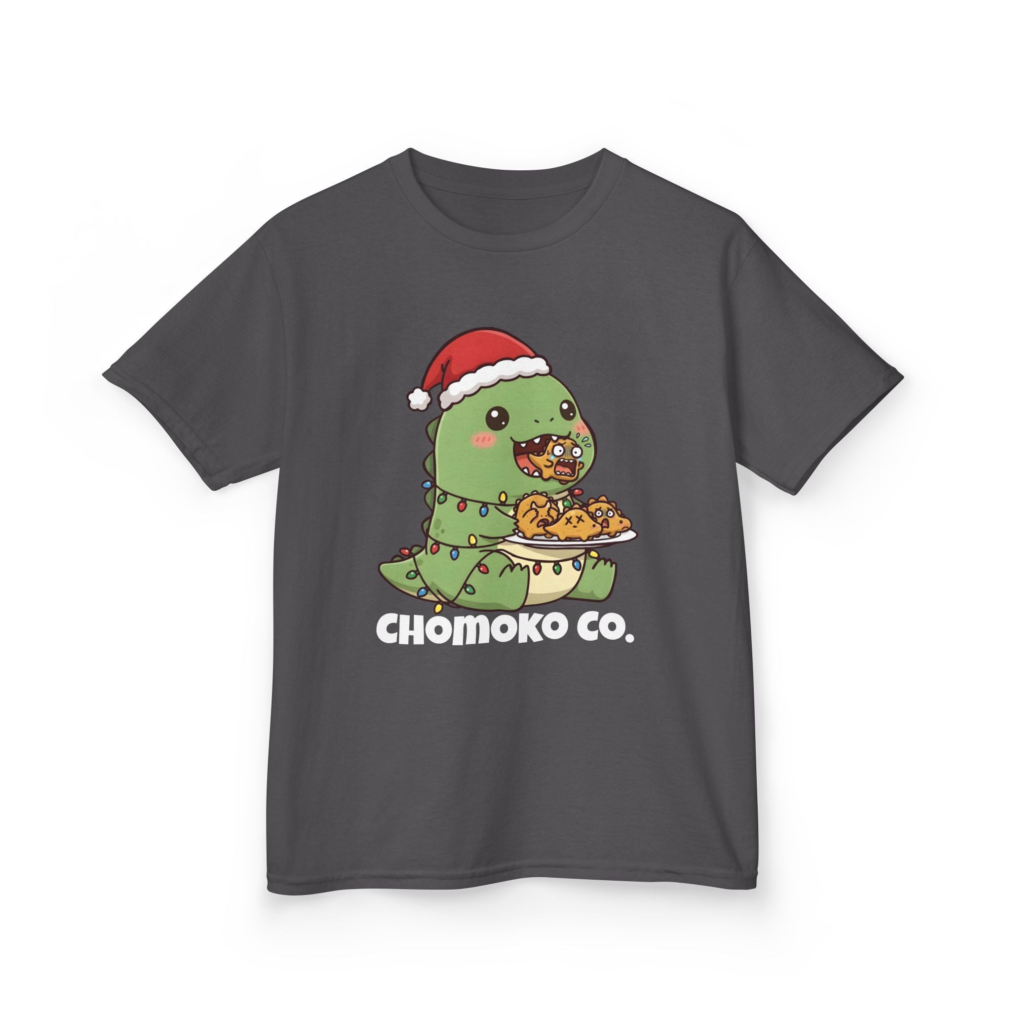 Tatsu with Christmas lights Kids Heavy Cotton™ Tee