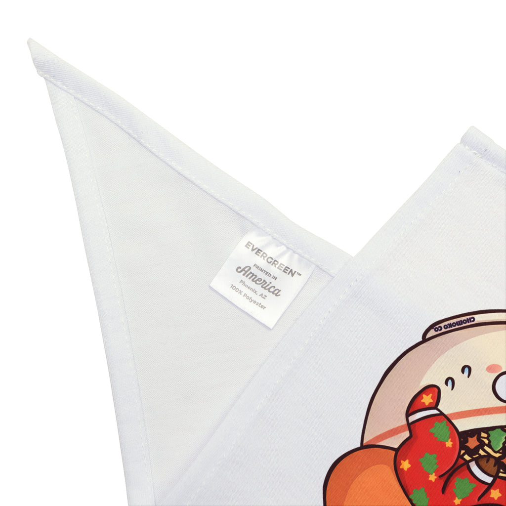 Sumi in Christmas pajamas Pet Bandana