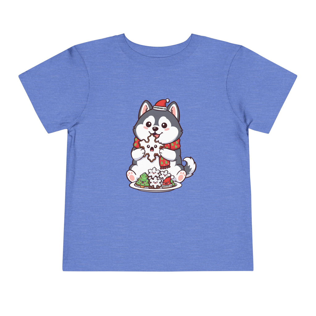 Koda eating Sugar cookies Toddler Short Sleeve Tee