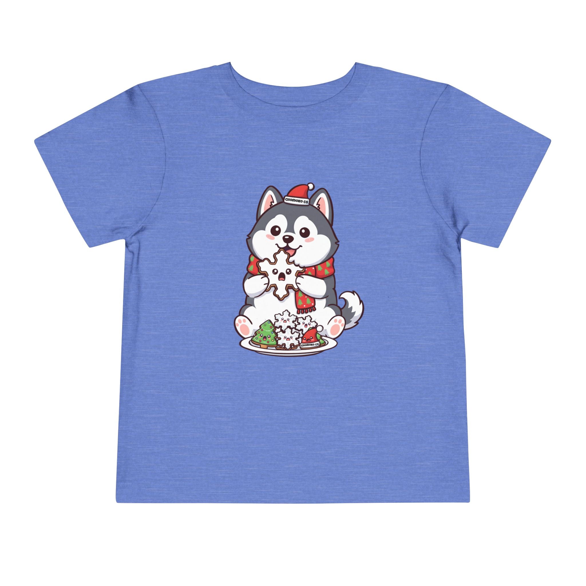 Koda eating Sugar cookies Toddler Short Sleeve Tee