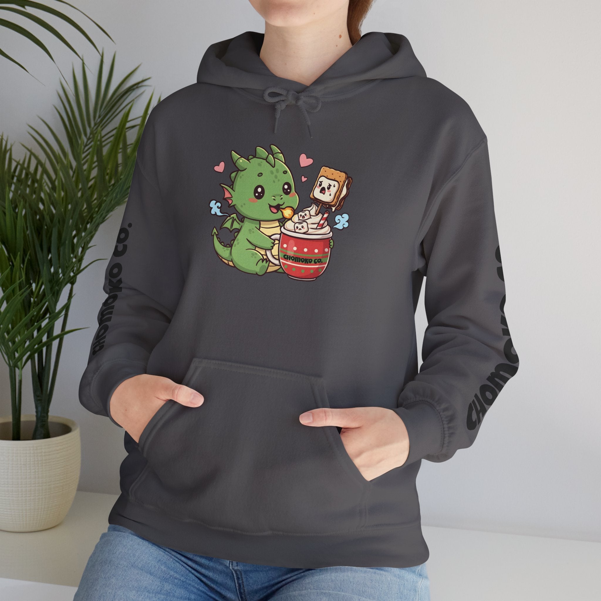 Koda eating Sugar cookies Unisex Heavy Blend™ Hooded Sweatshirt